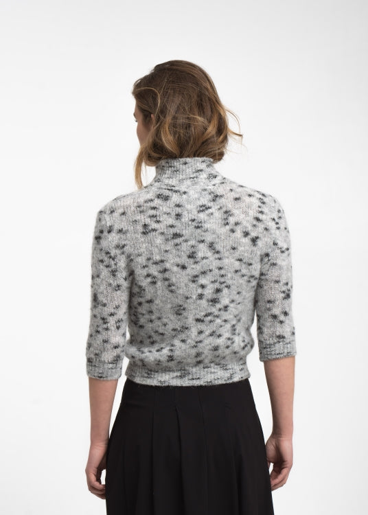 Fancy Pongo Sweater 26507 in Grey