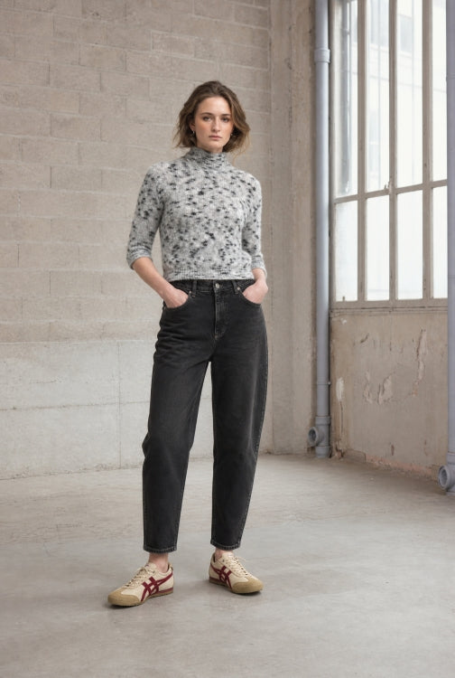 Fancy Pongo Sweater 26507 in Grey