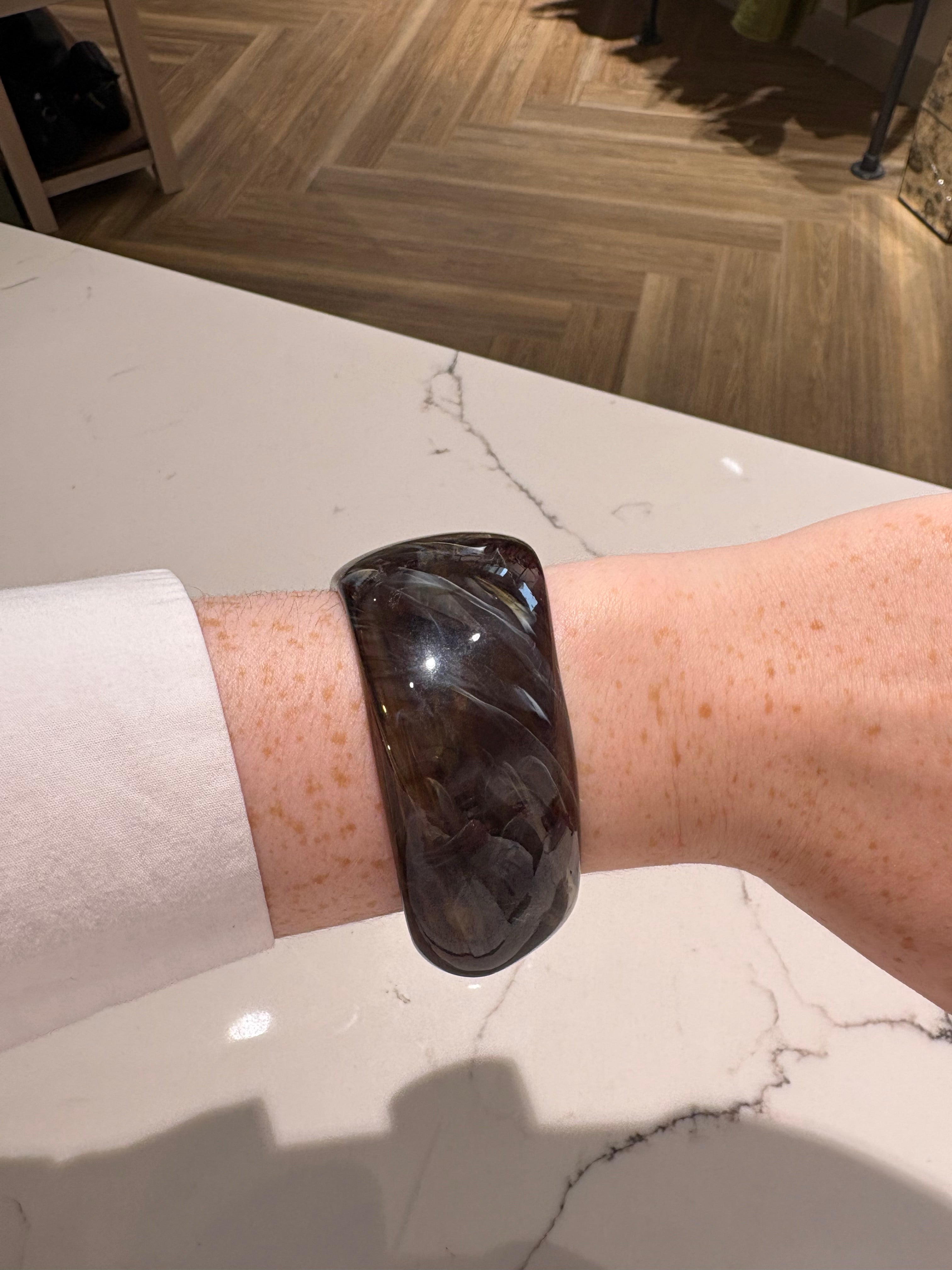 Oak Resin Bangle