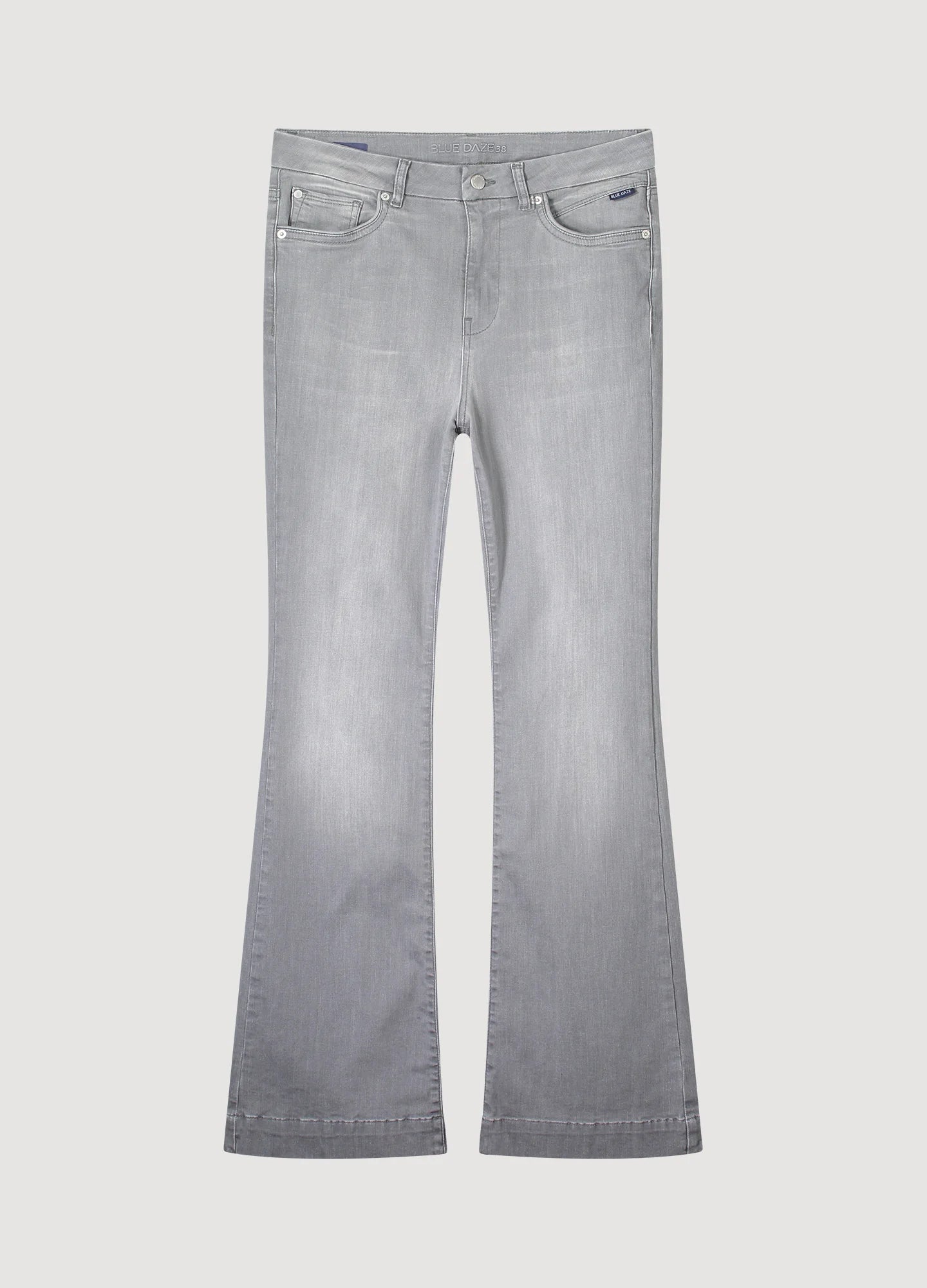 Juliet Skinny Flared Jean in Grey