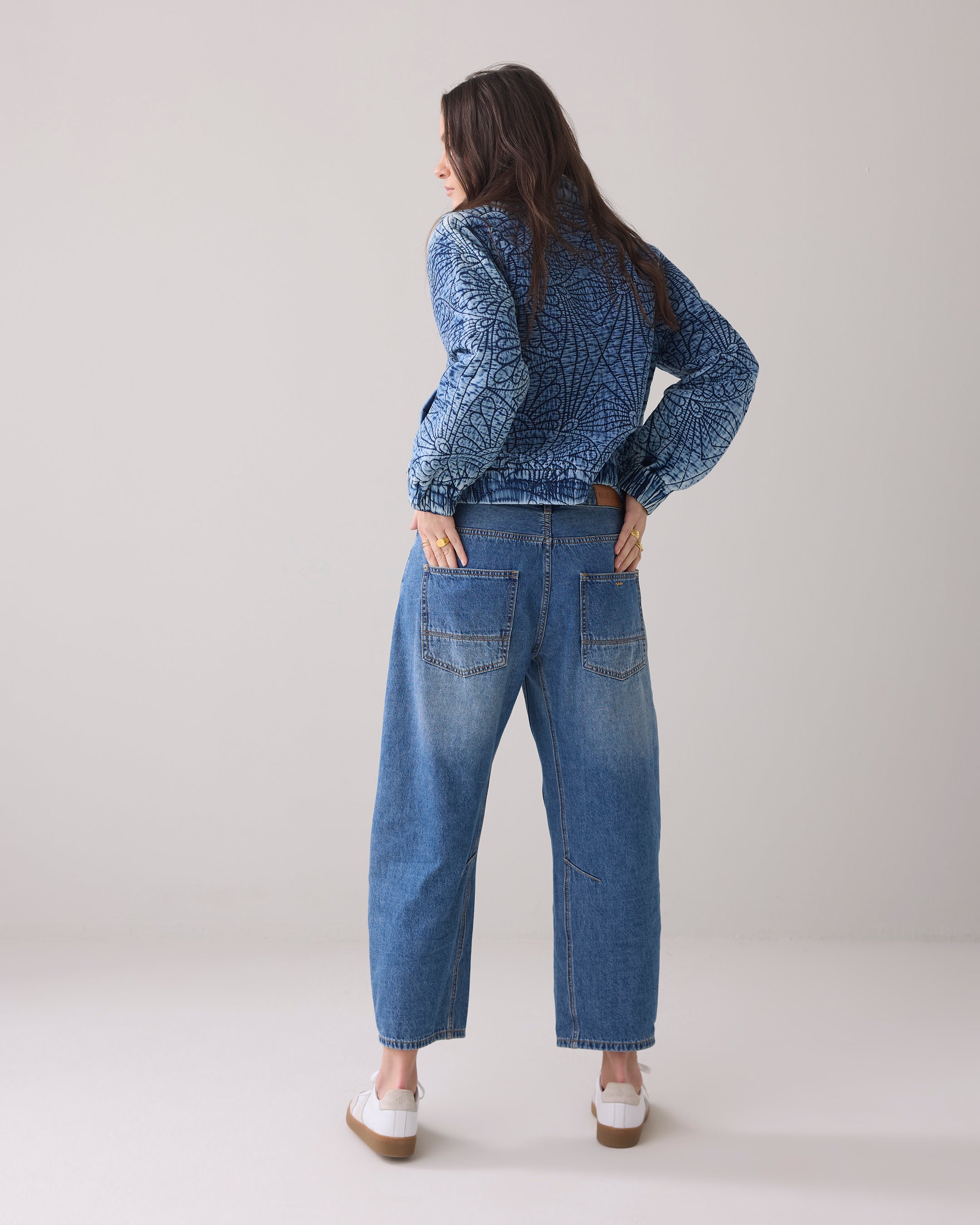 Cocoon Fit Jean in Denim