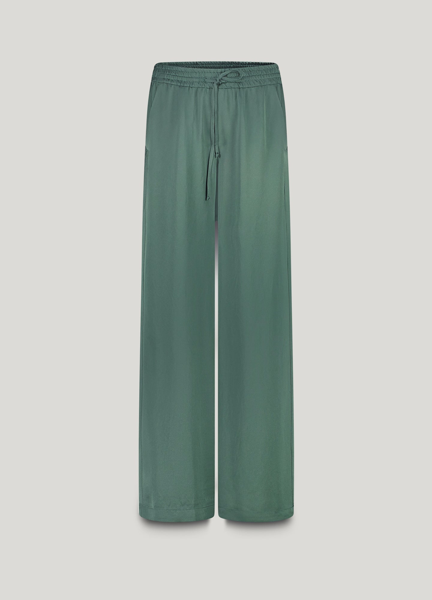 Heavy Silky Touch Trouser in Sea Glass
