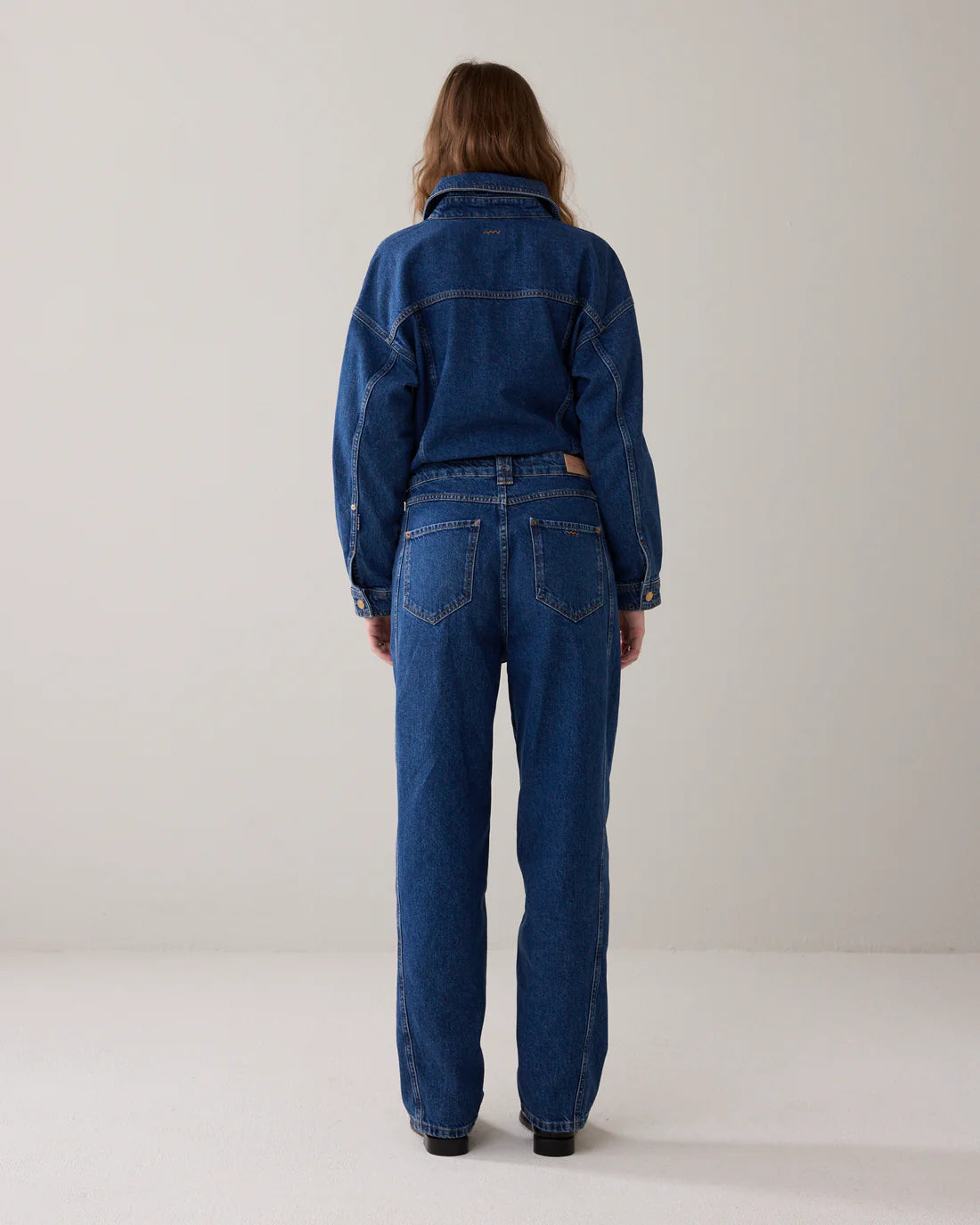 Barrel Fit Jeans in Indigo