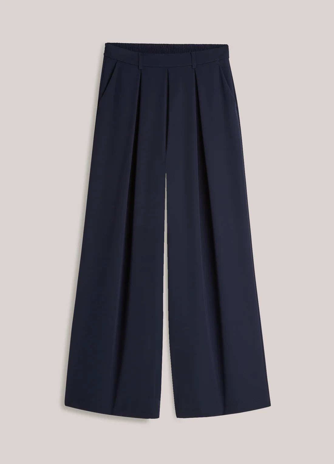 Smooth Fitting Trouser in Midnight Blue