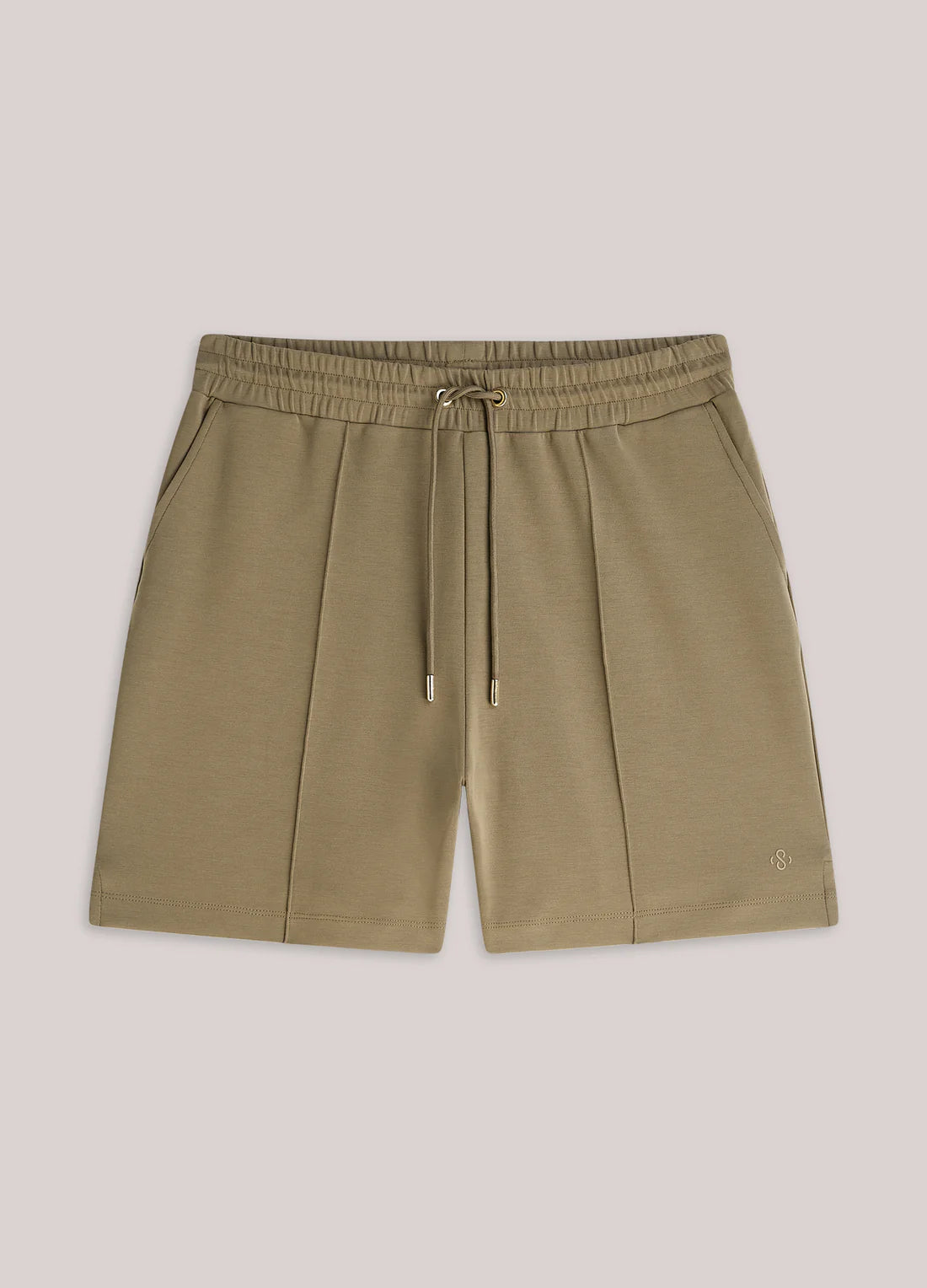Short Soft Scuba in Dark Clay