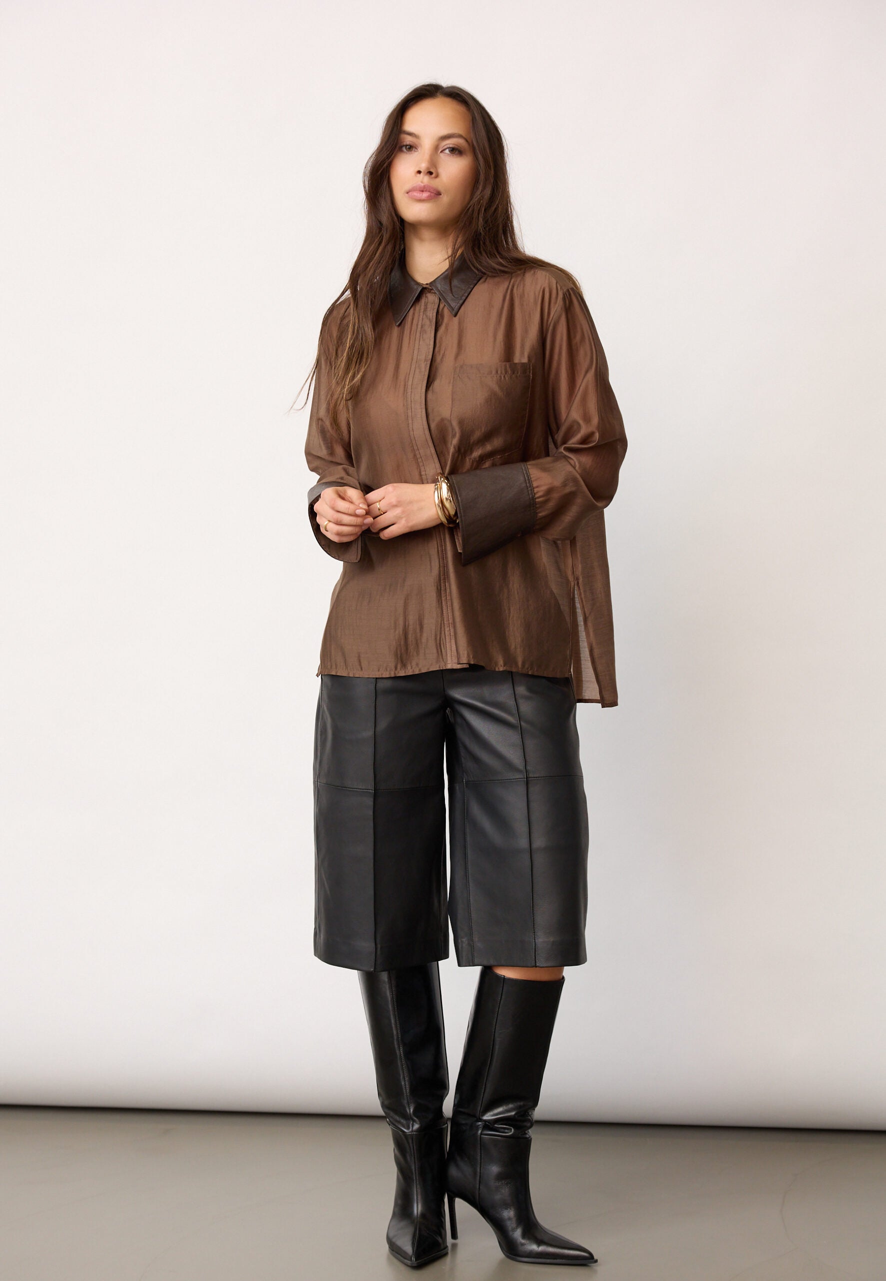 Kawacc Shirt in Dark Brown