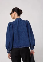 DeniceCC Denim Shirt in Used Denim