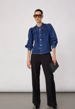 DeniceCC Denim Shirt in Used Denim