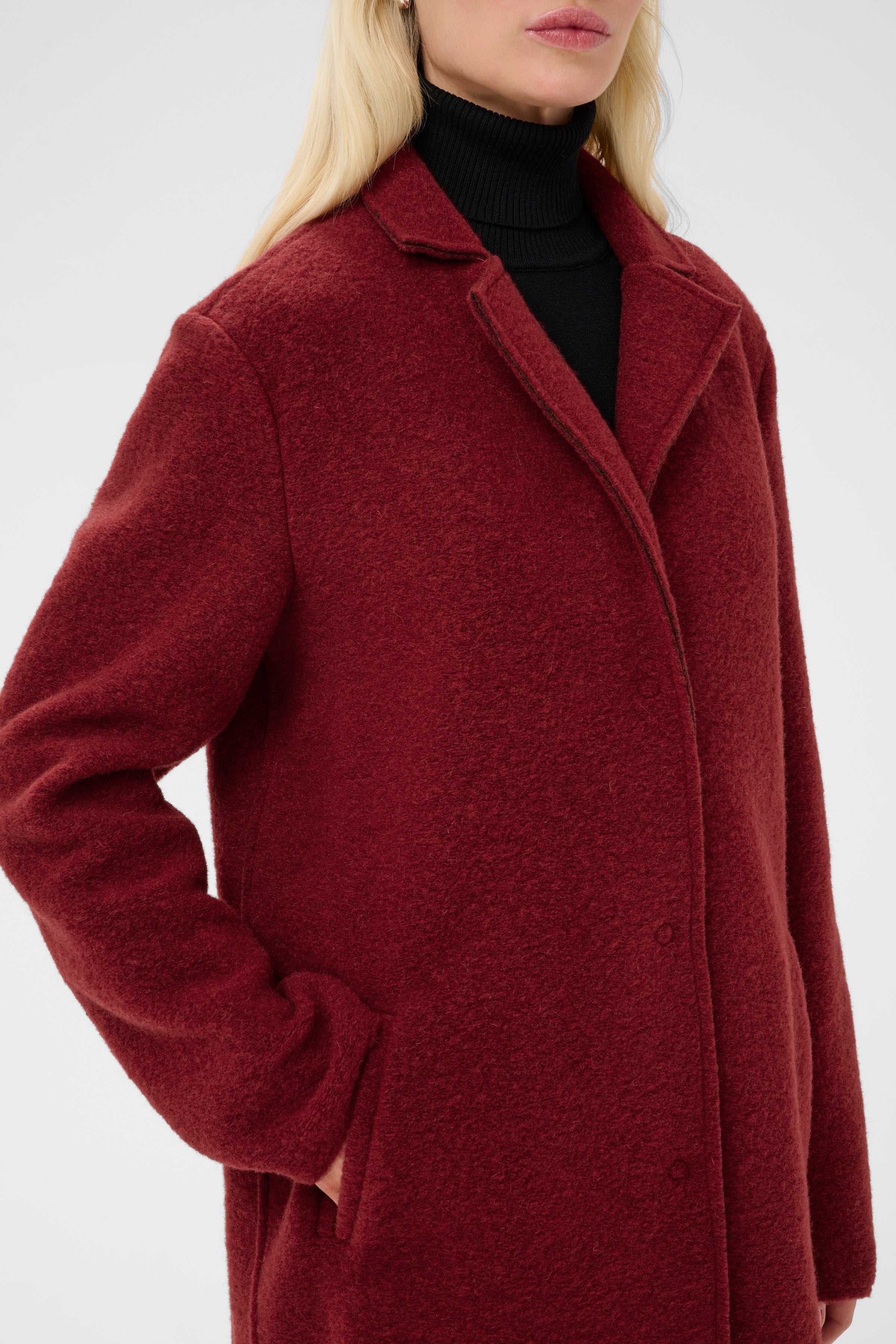 Birgith Jacket in Rio Red Melange