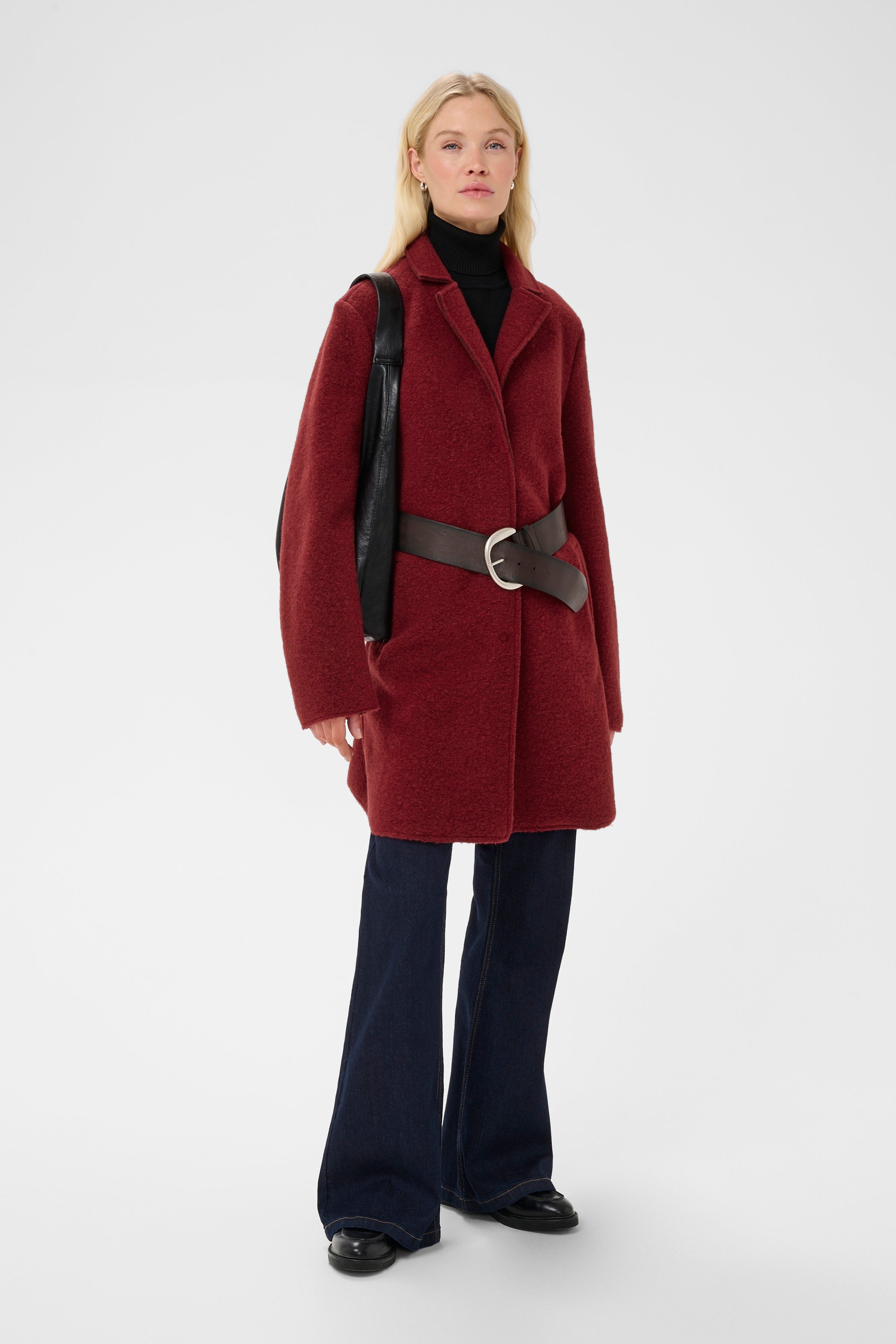 Birgith Jacket in Rio Red Melange