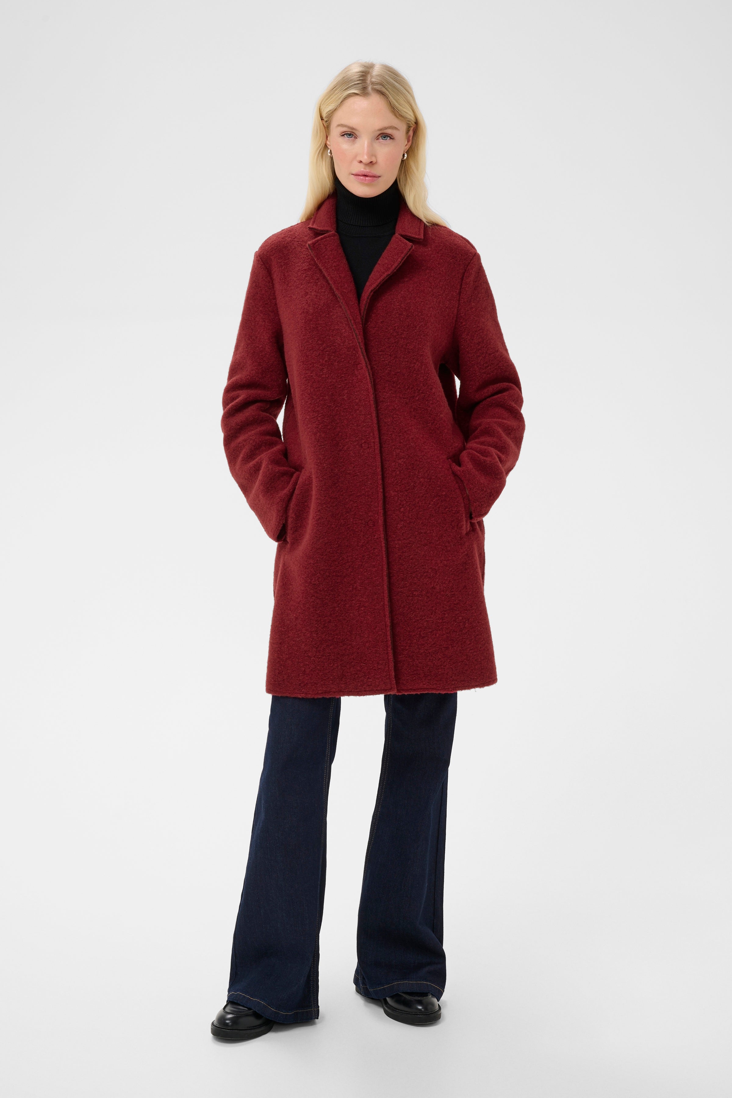 Birgith Jacket in Rio Red Melange