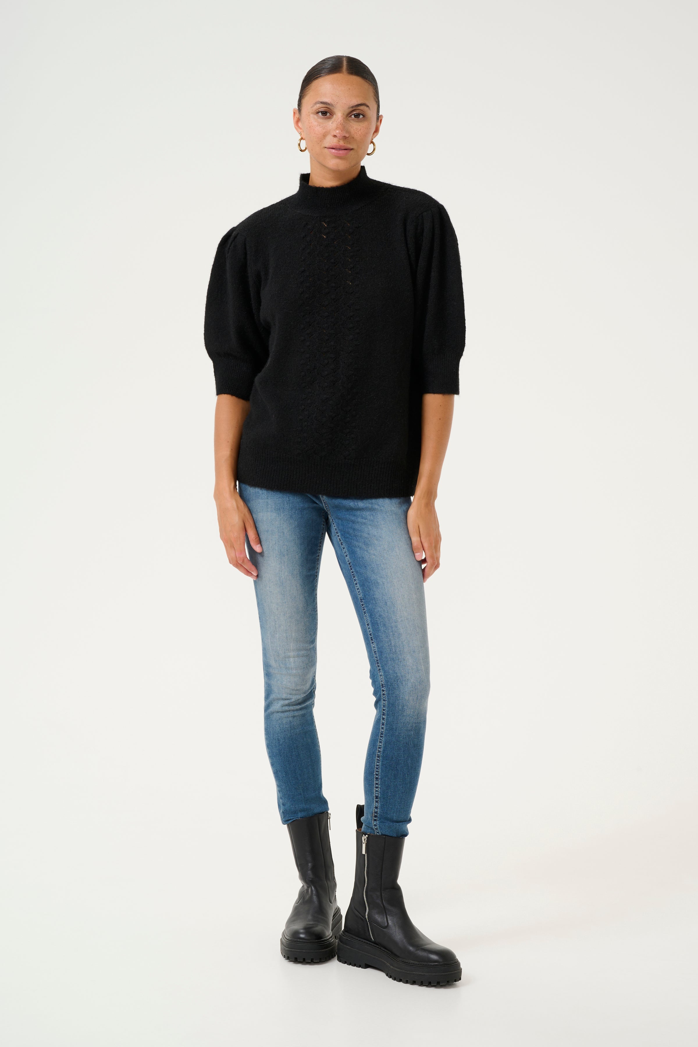 Myko Kimmy Pullover in Black