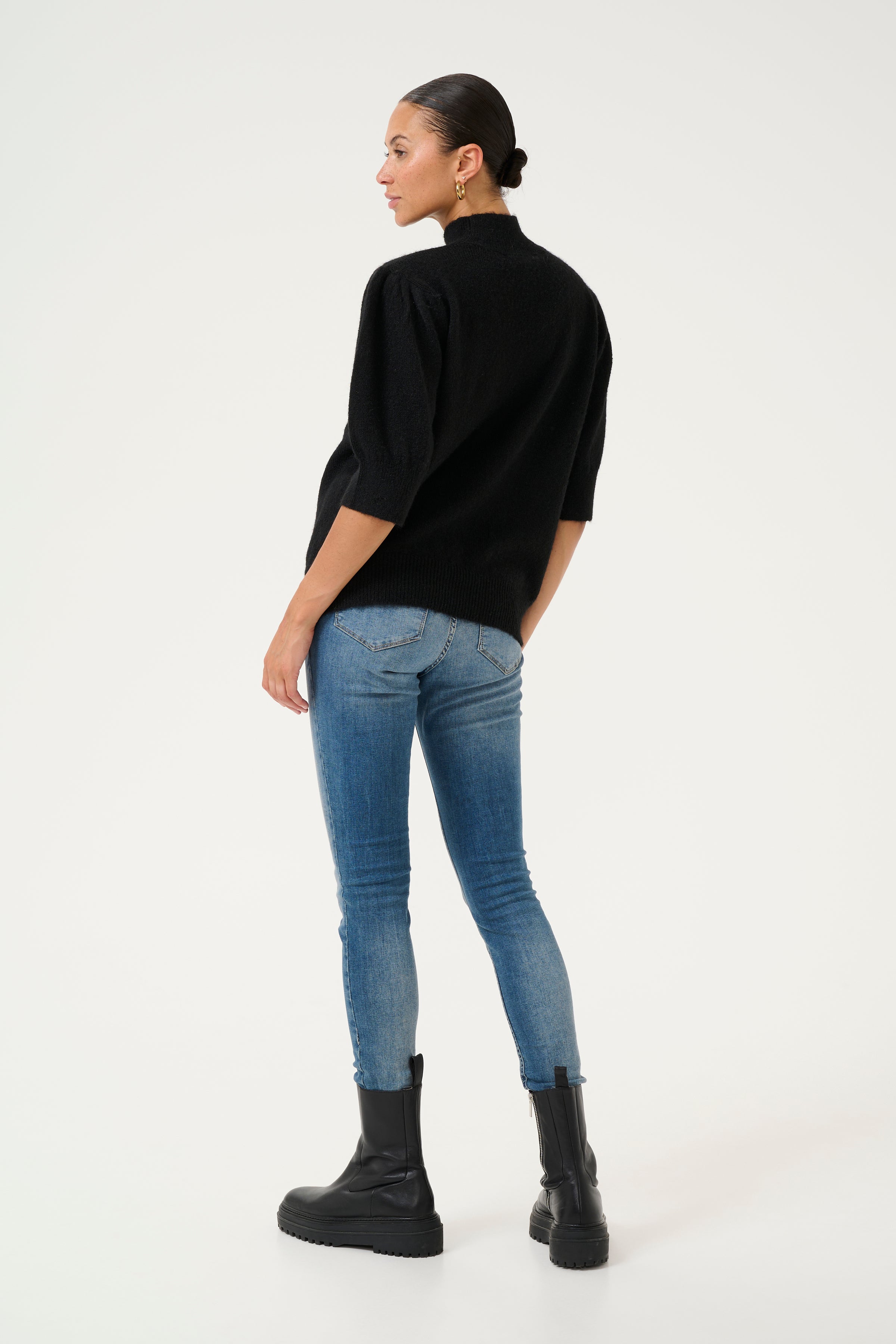 Myko Kimmy Pullover in Black