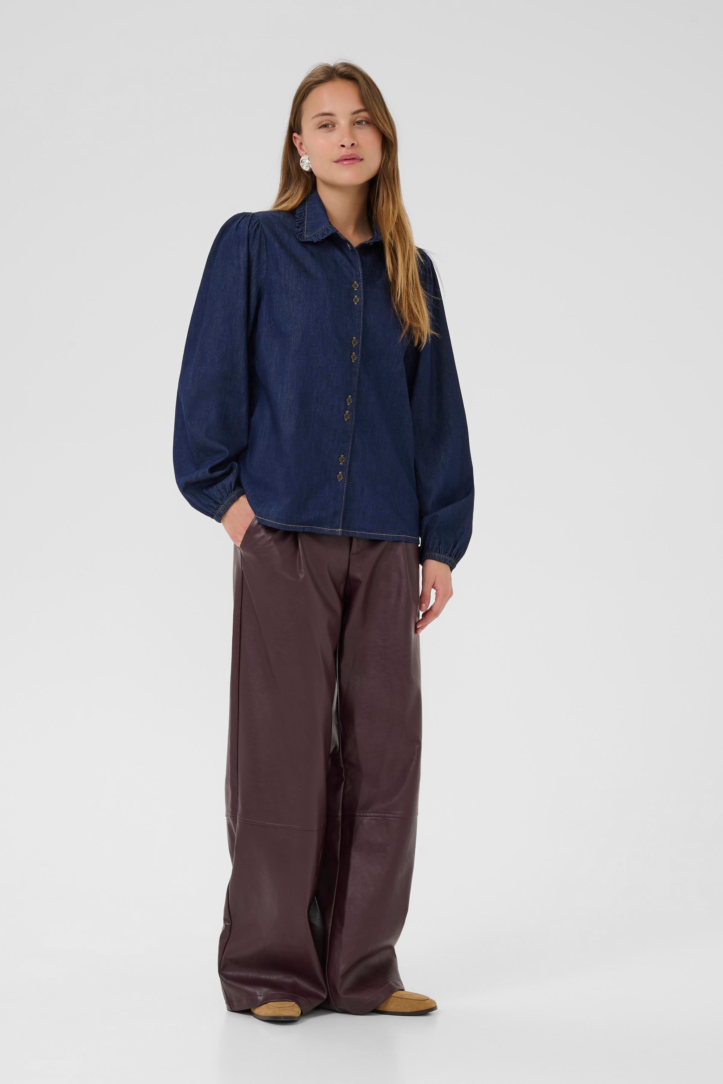 Hilka Arpa Shirt in Rinse Wash