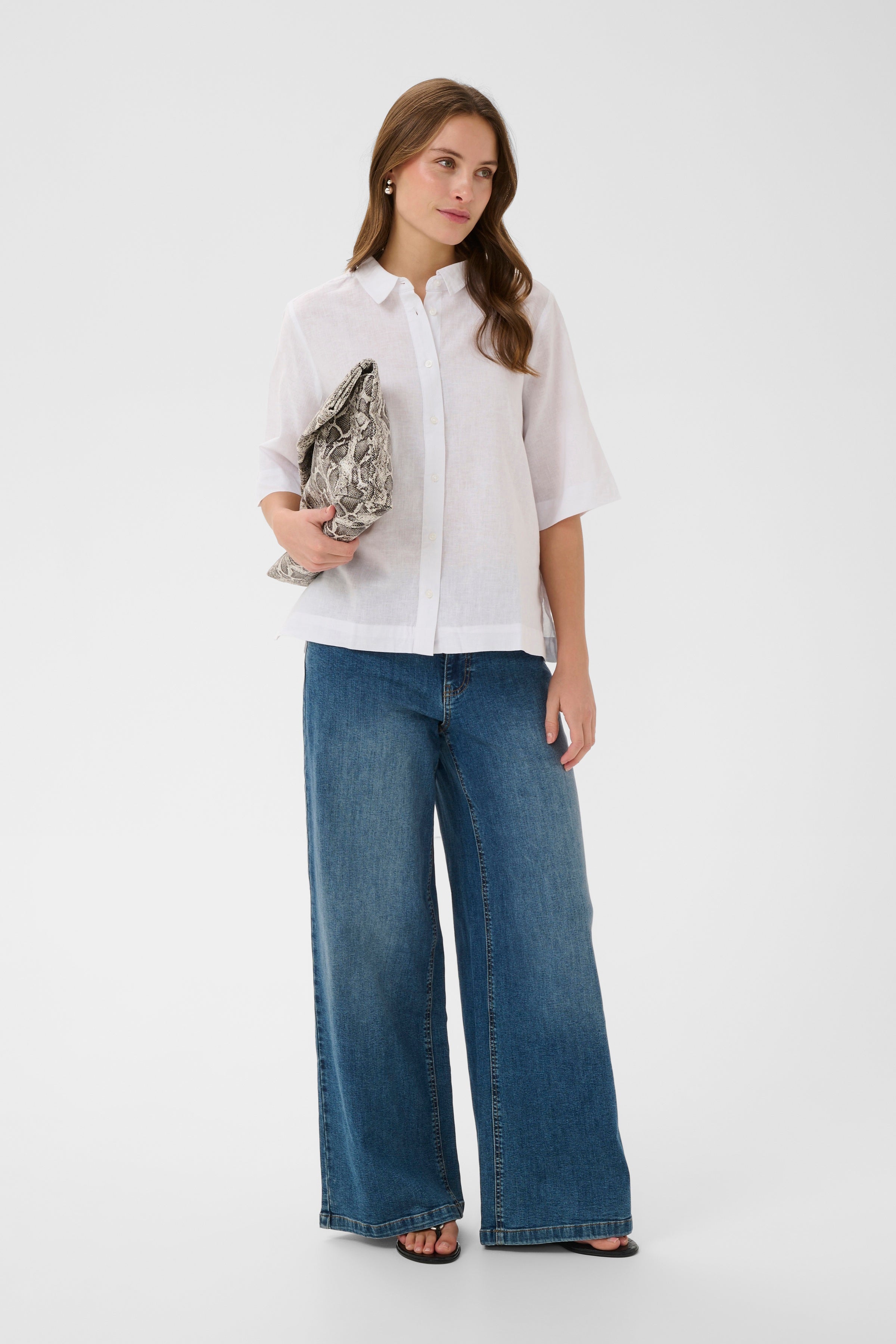 Arletty Shirt in Spring Gardenia