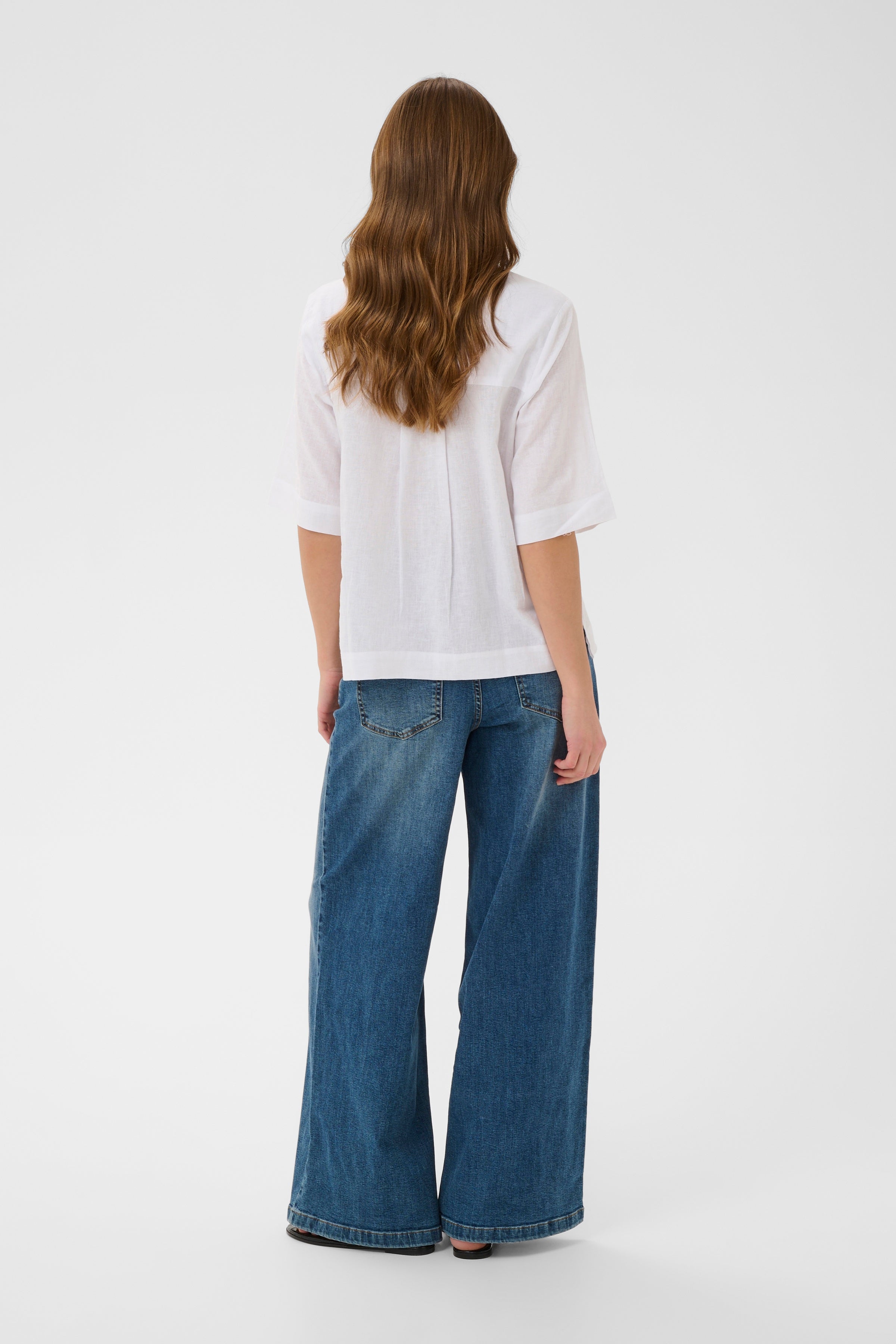 Arletty Shirt in Spring Gardenia