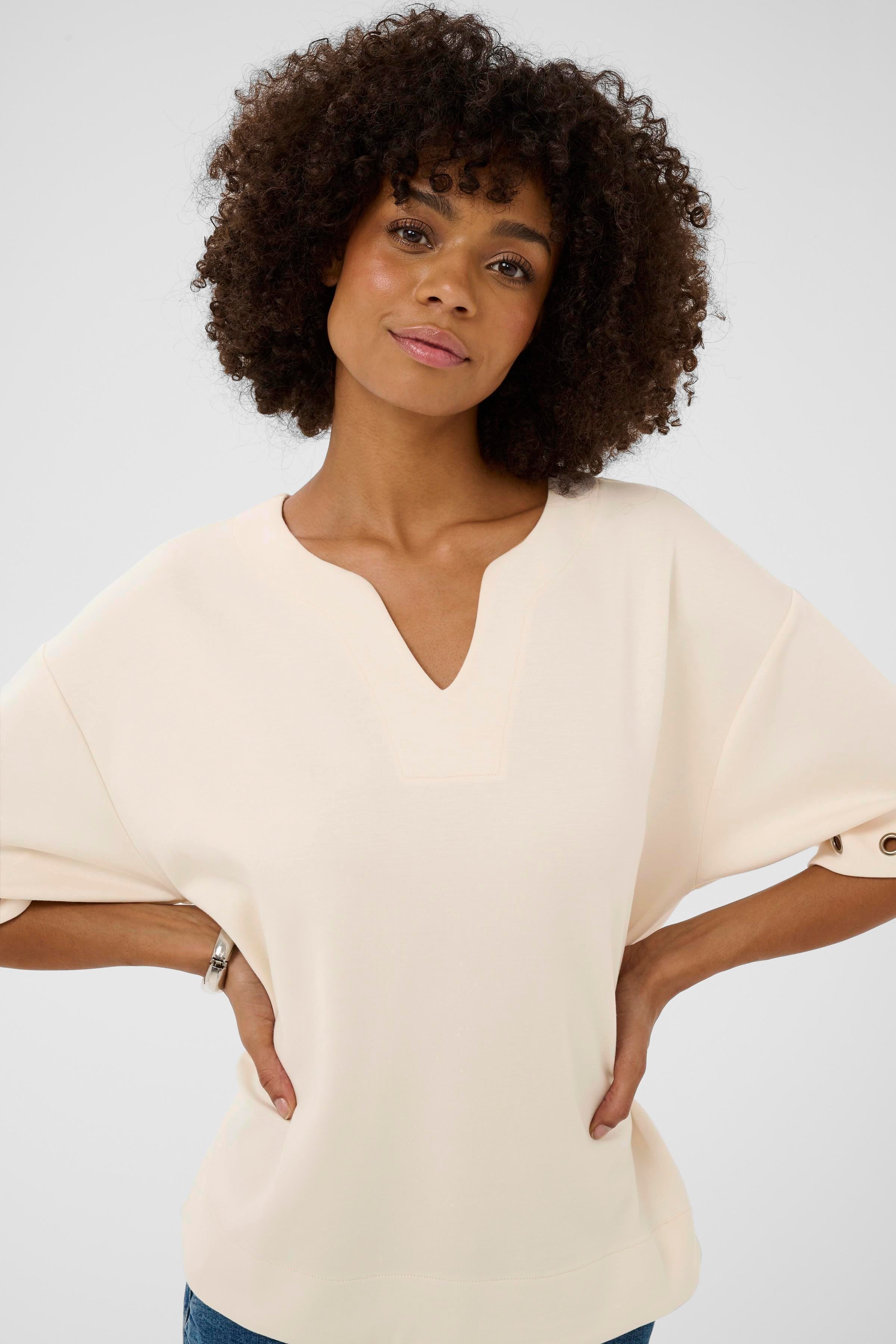 Alyson Chabrina T-Shirt in Whitecap