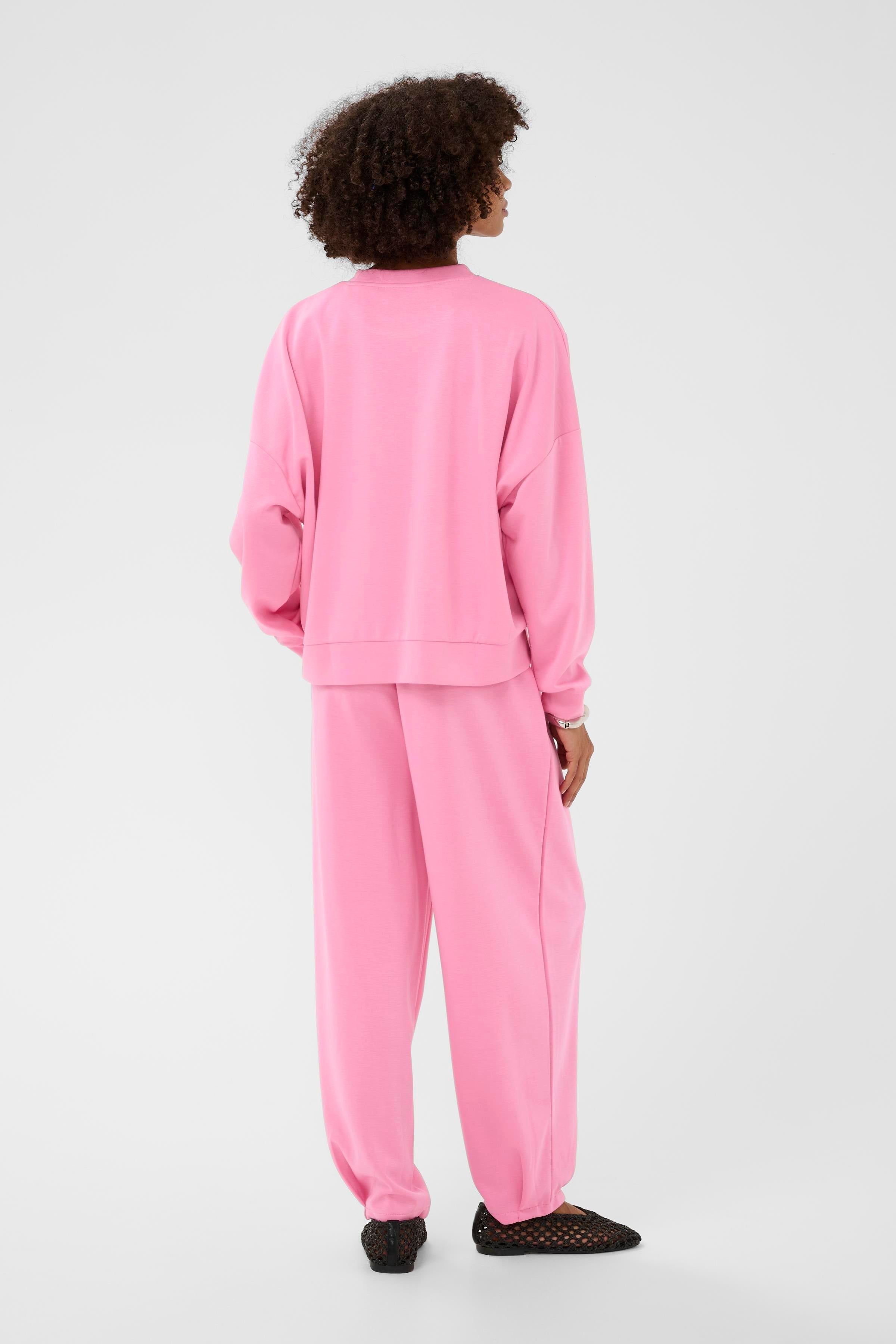 Alyson Chabrina Sweatshirt in Begonia Pink