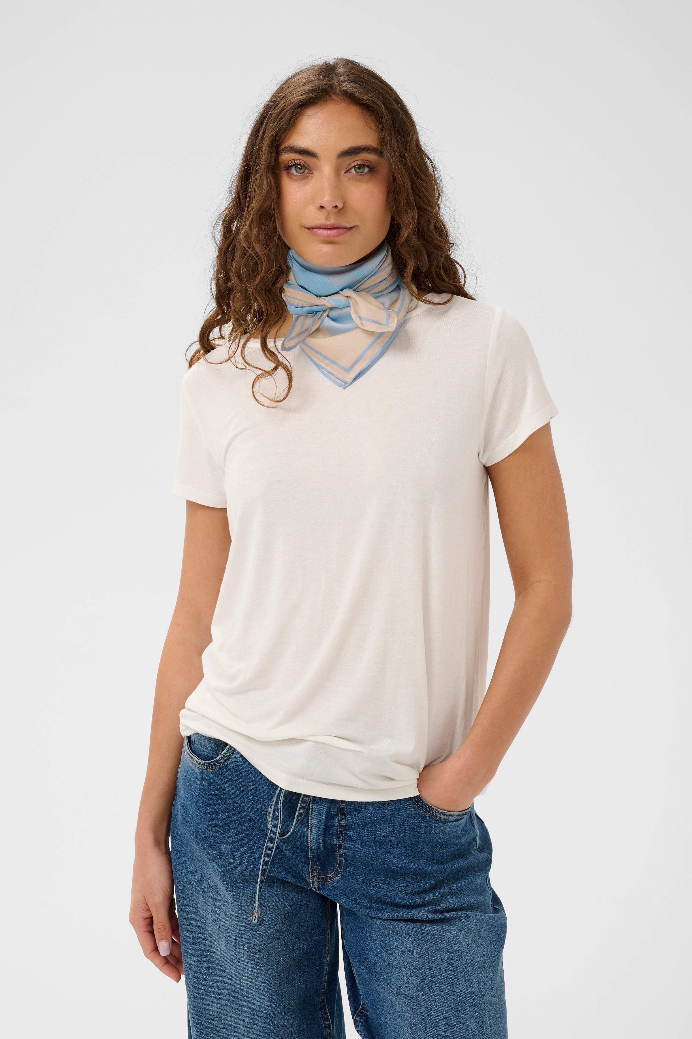 Loli Banda Scarf in Blue Blur