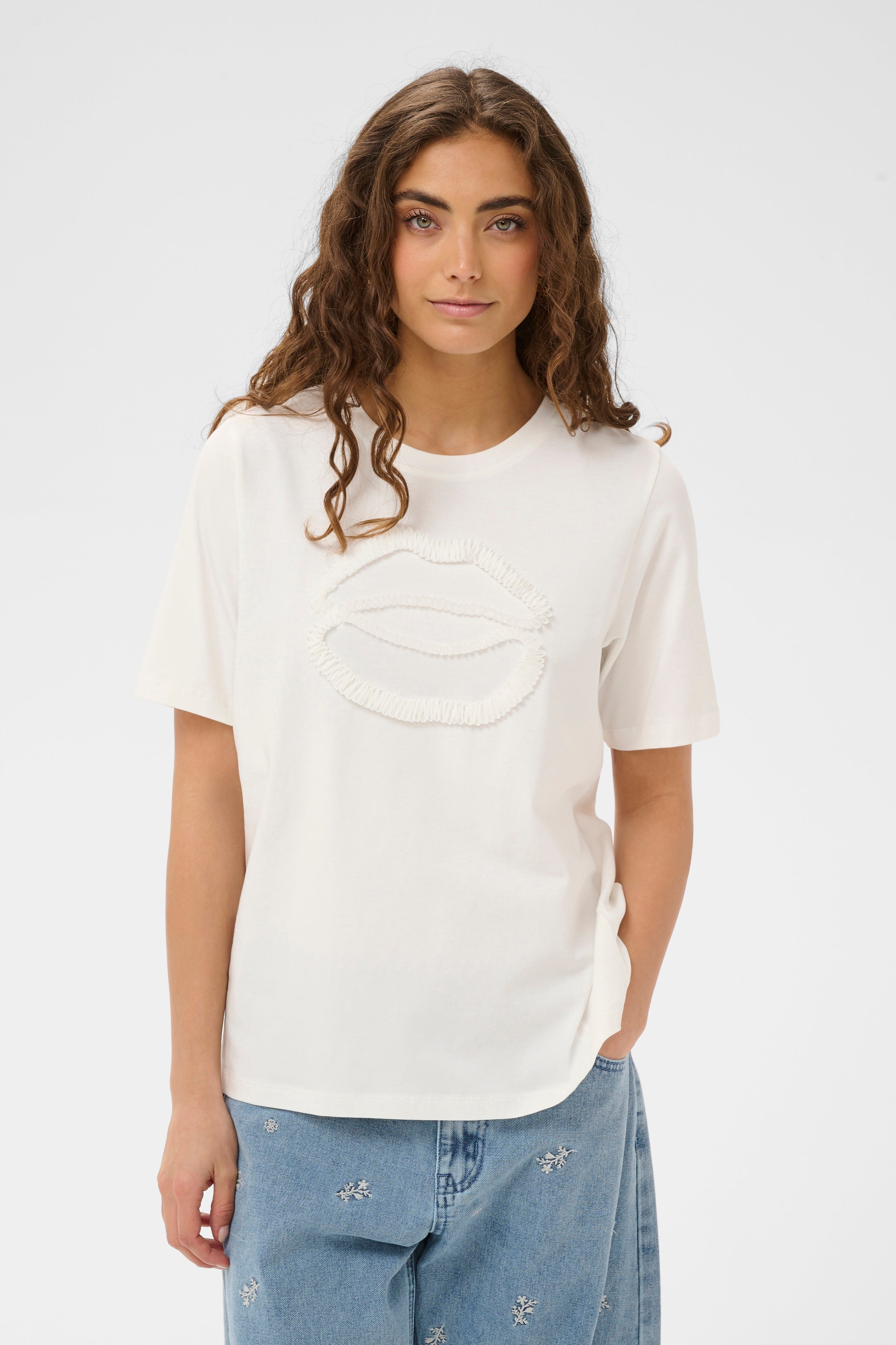Lippy Gith T-Shirt in Spring Gardenia
