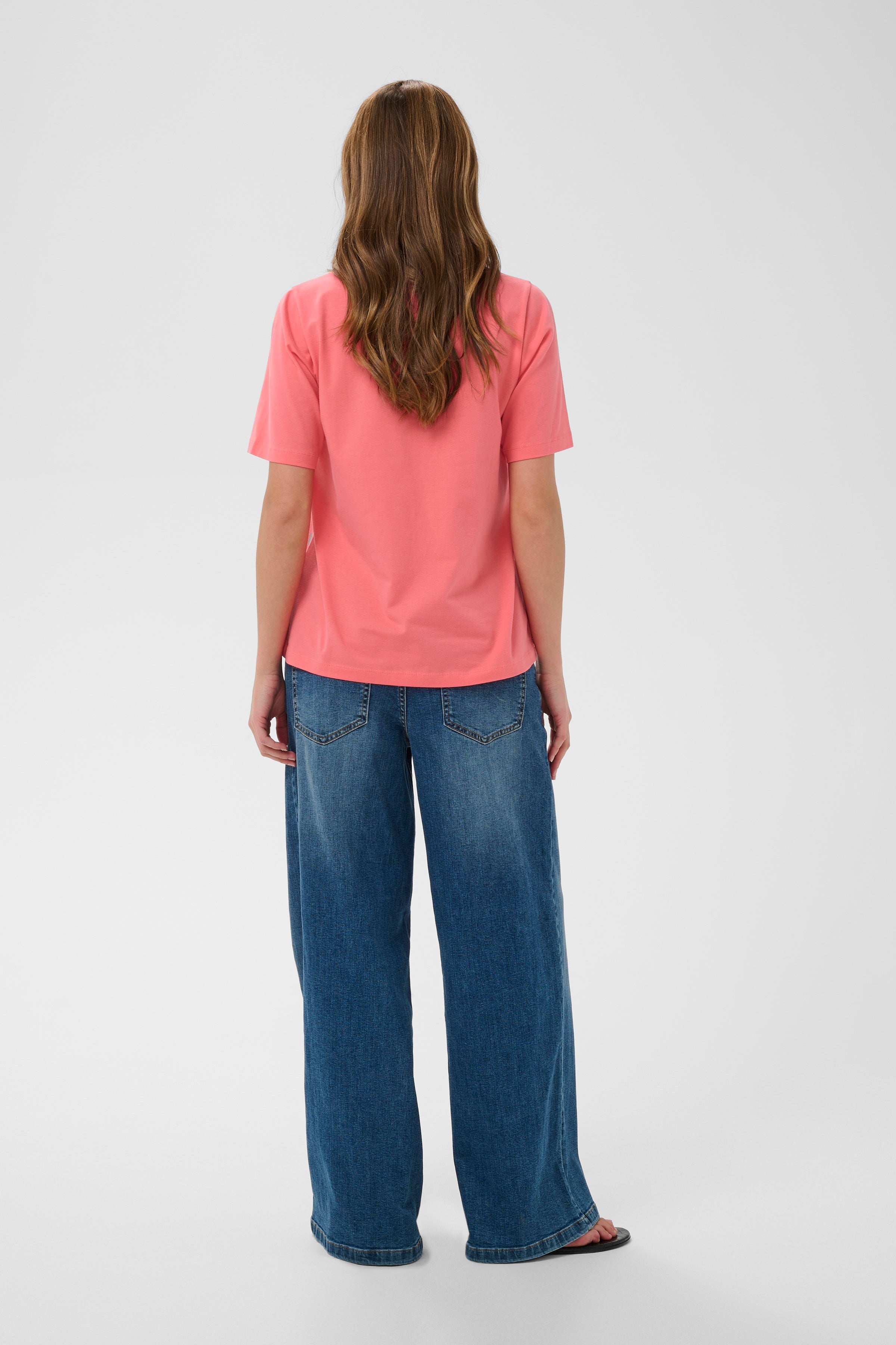 Cilie Gith Tshirt in Sugar Coral