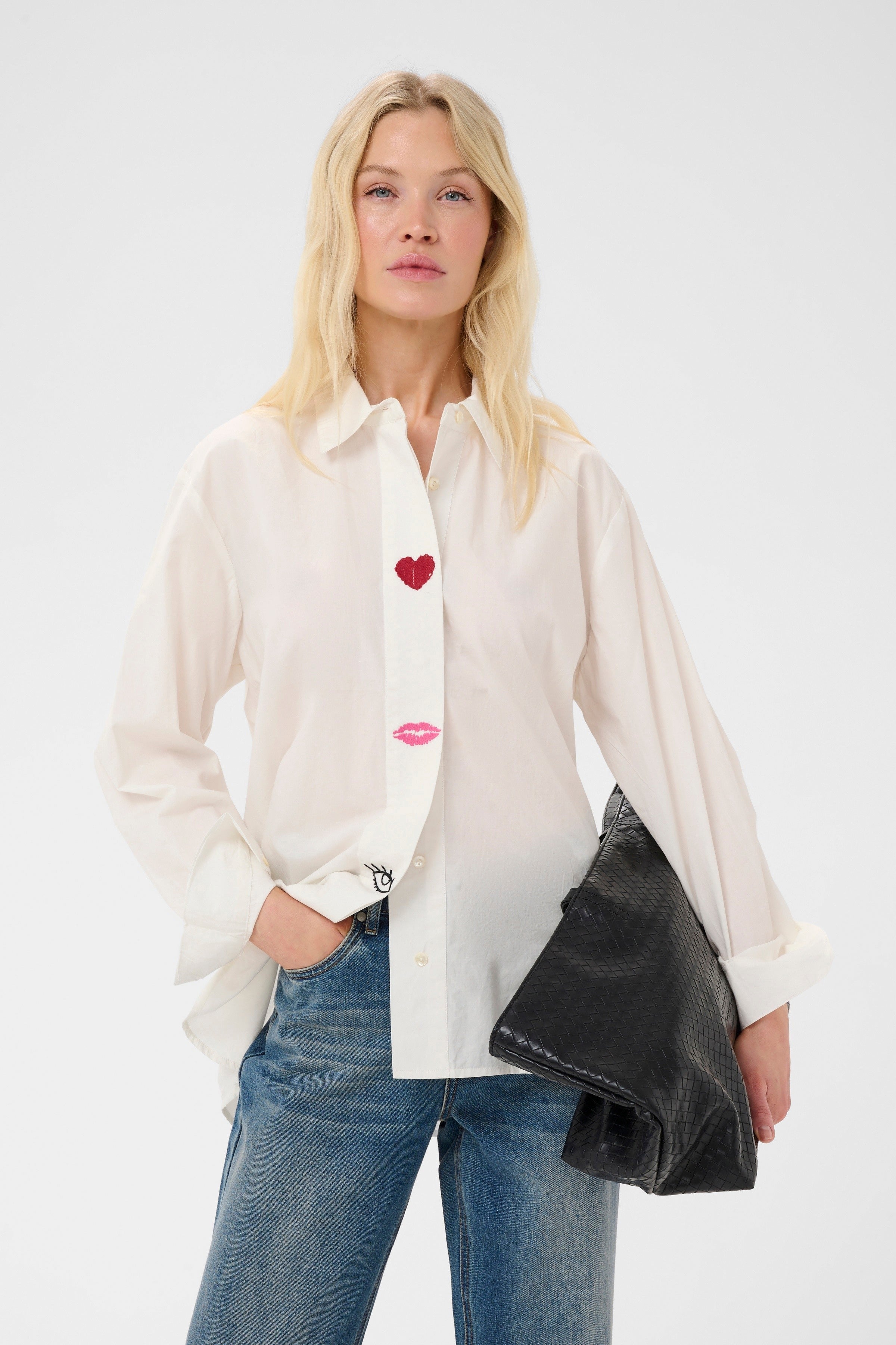 Odette Shirt in Spring Gardenia