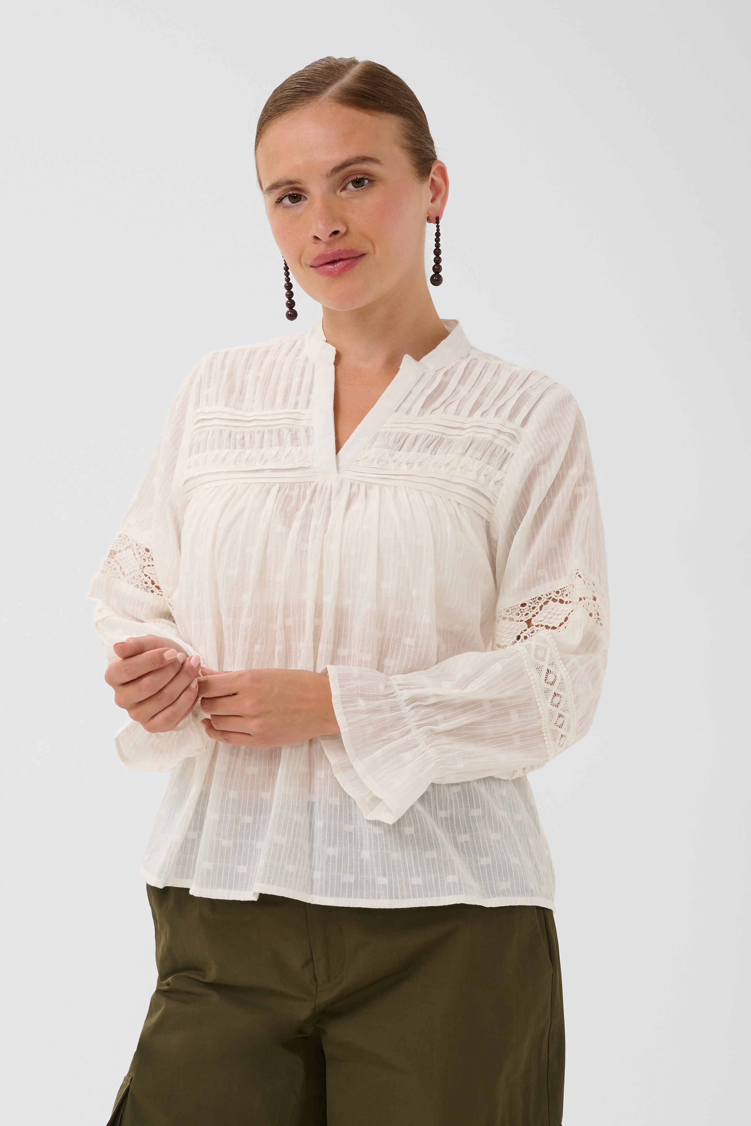 Nela Blouse in Spring Gardenia