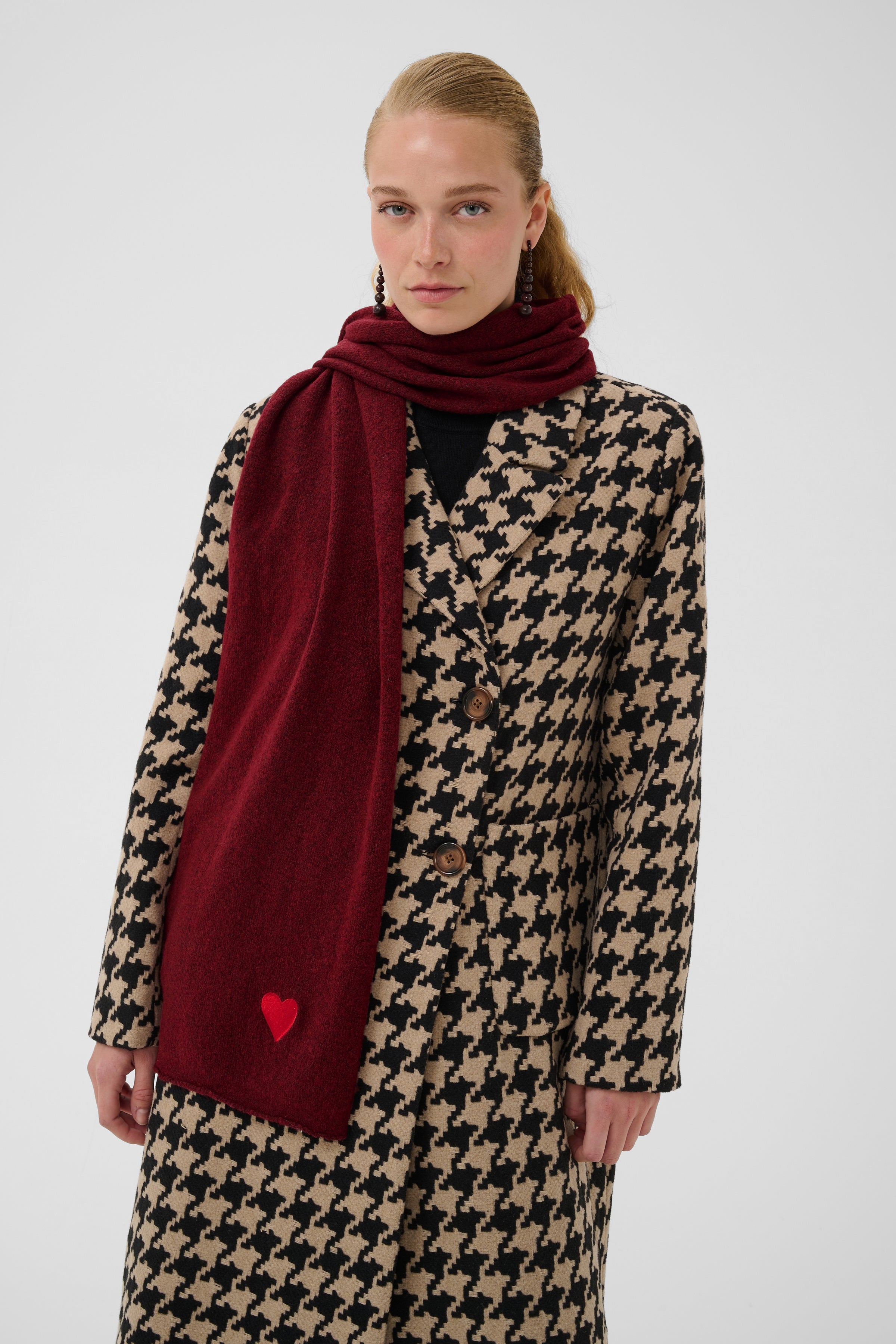Charlot Scarf in Rio Red Melange