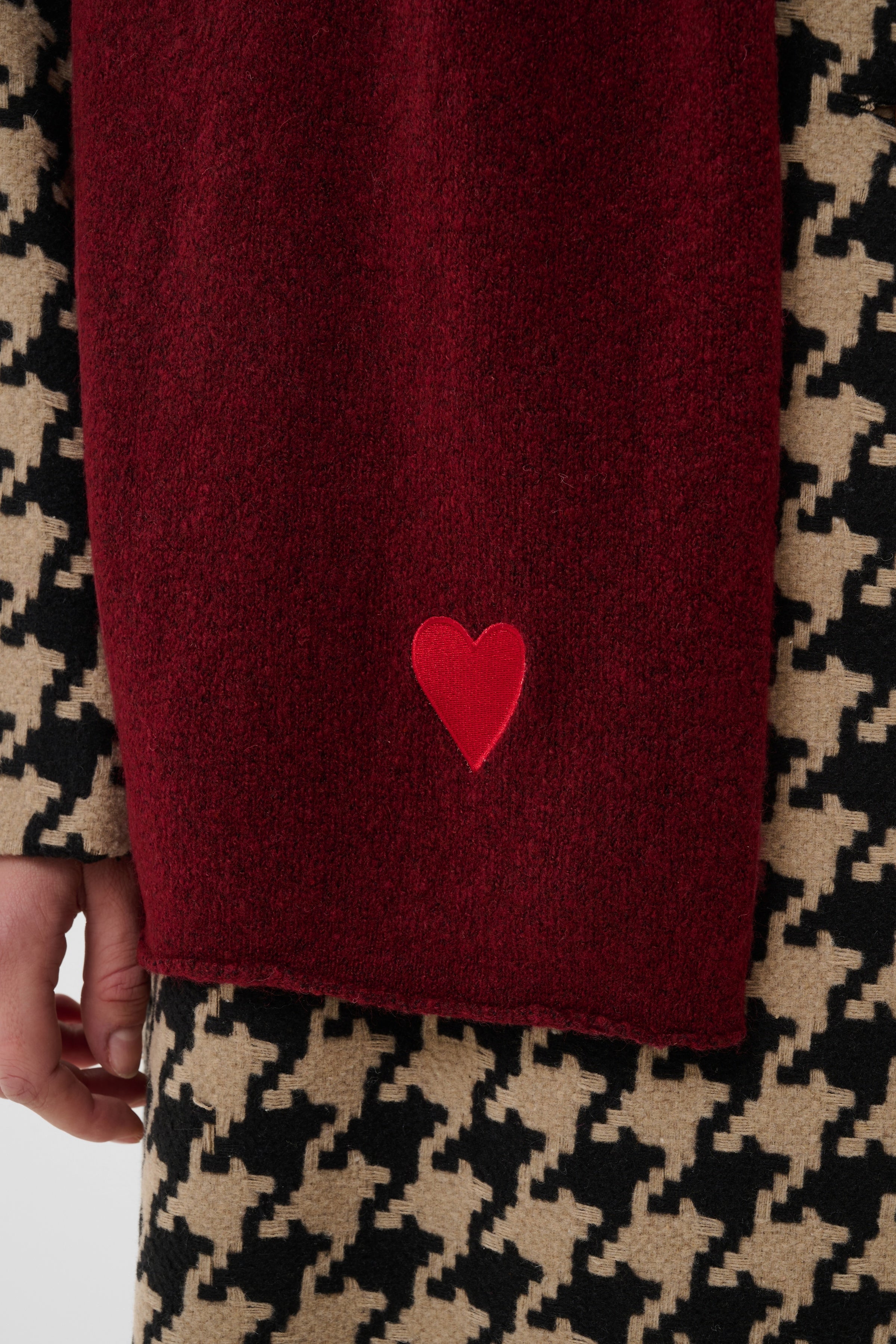 Charlot Scarf in Rio Red Melange
