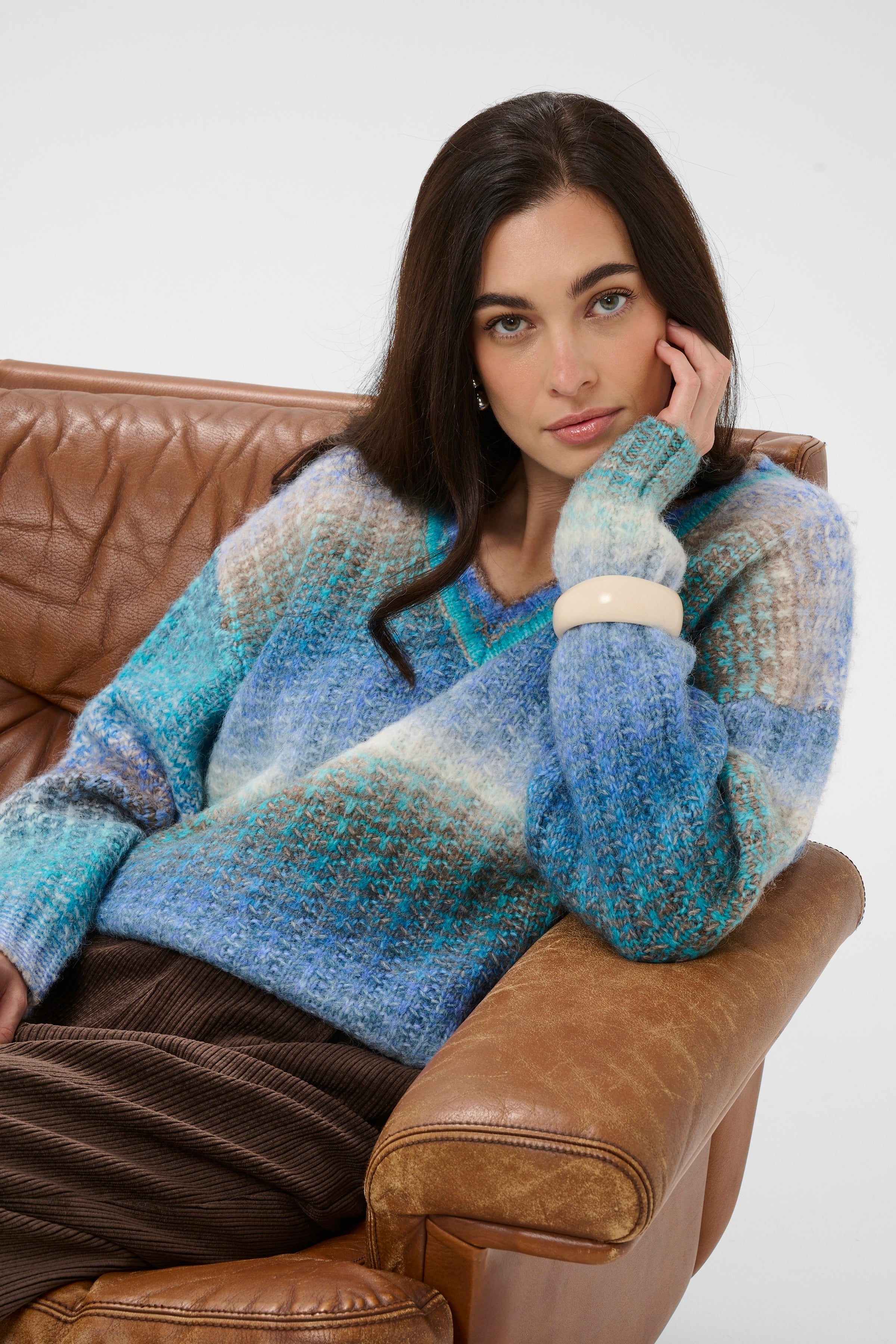 Jazz Pullover in Blue Mix