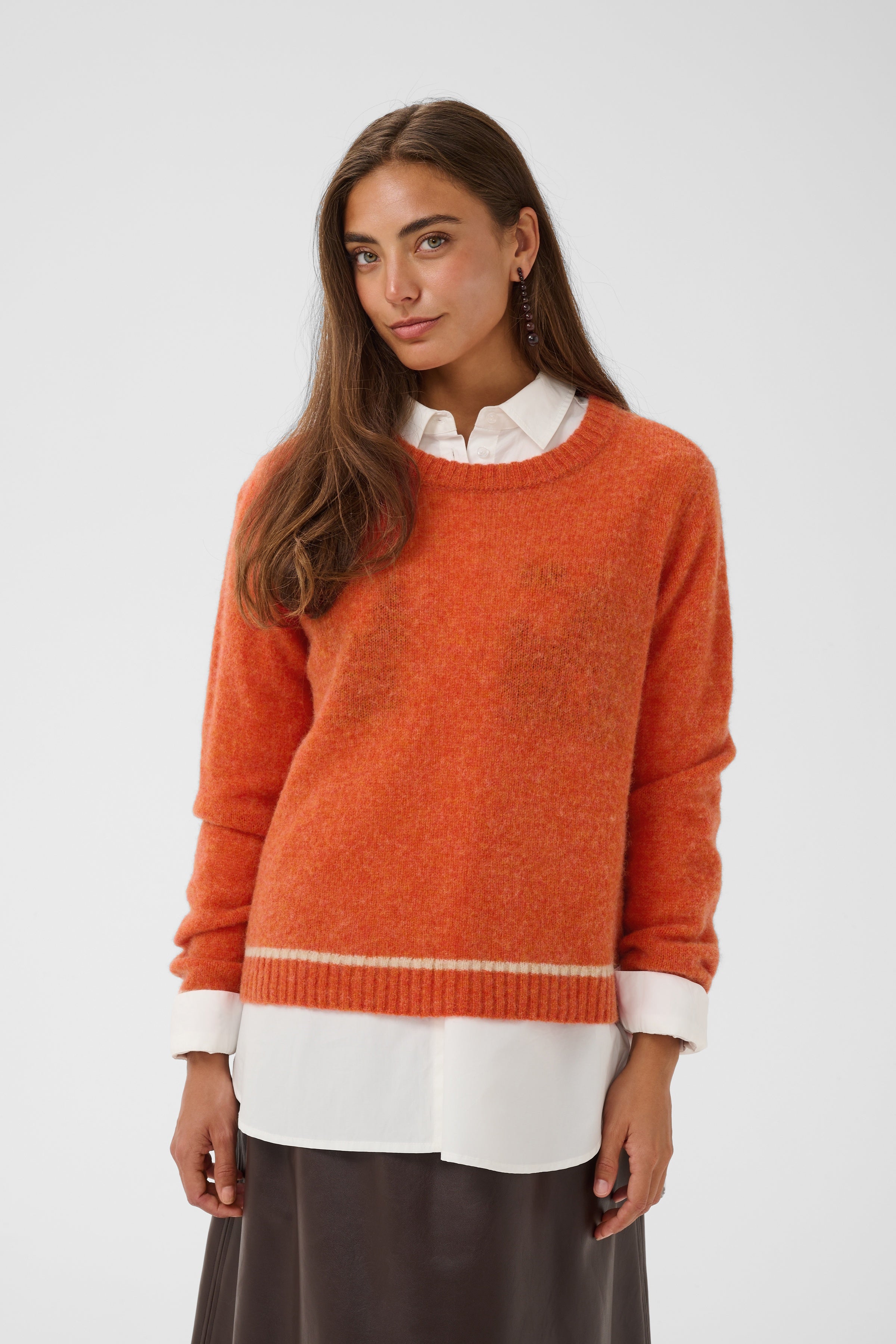 Nova Katrina Pullover in Mecca Orange Melange
