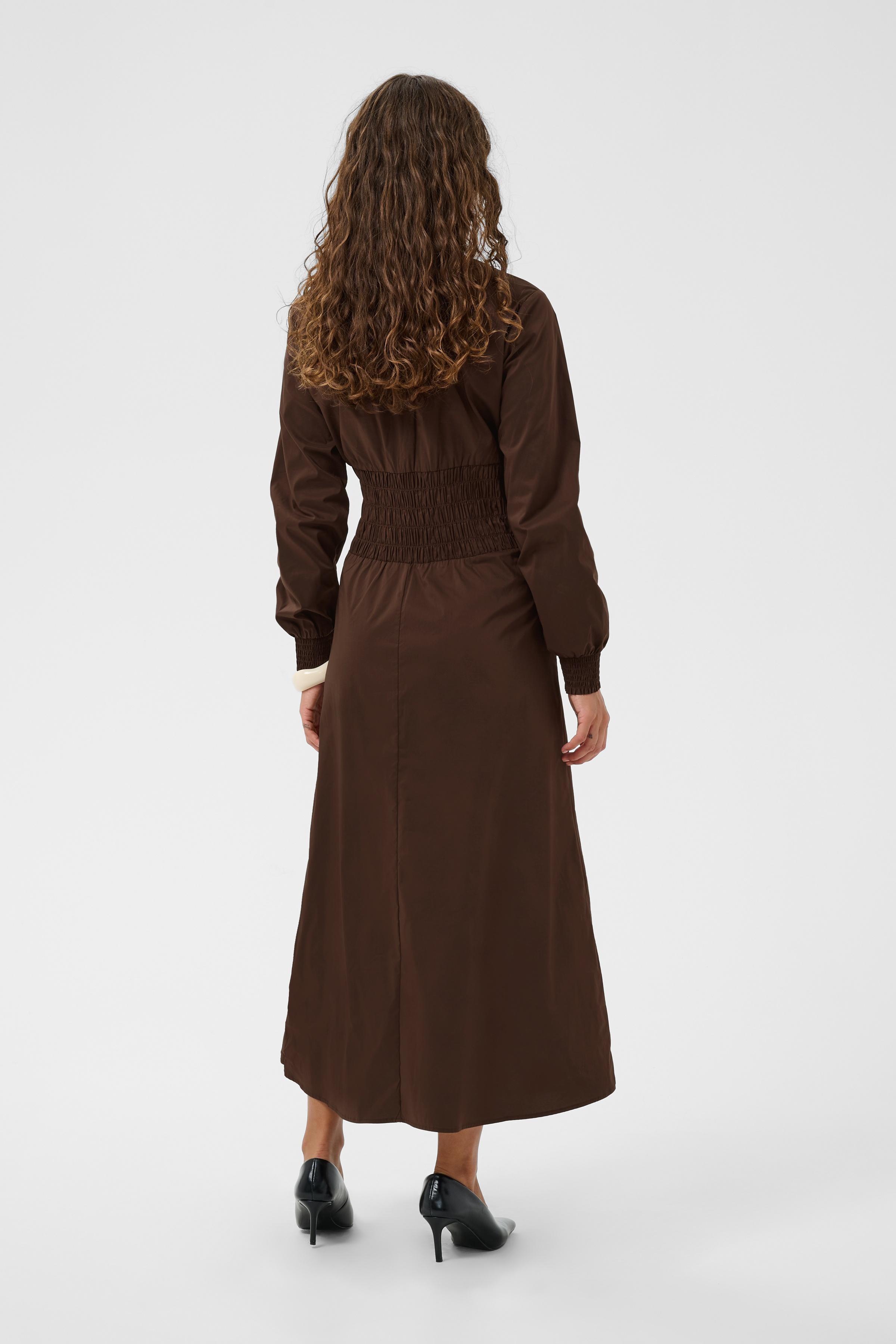 Ajda Antoinett Dress in Coffee Bean