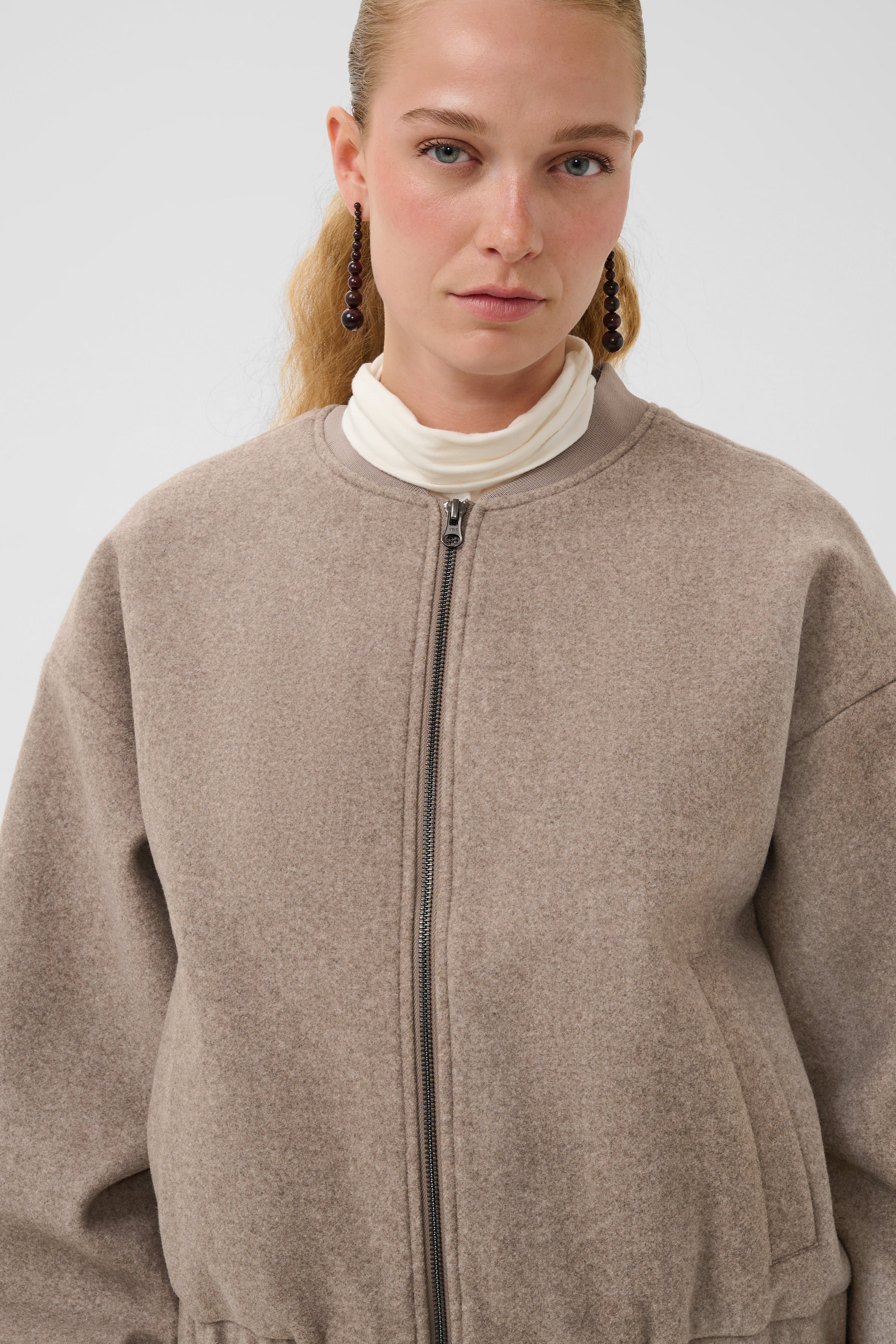 Palona BomberJacket in Cinder Melange