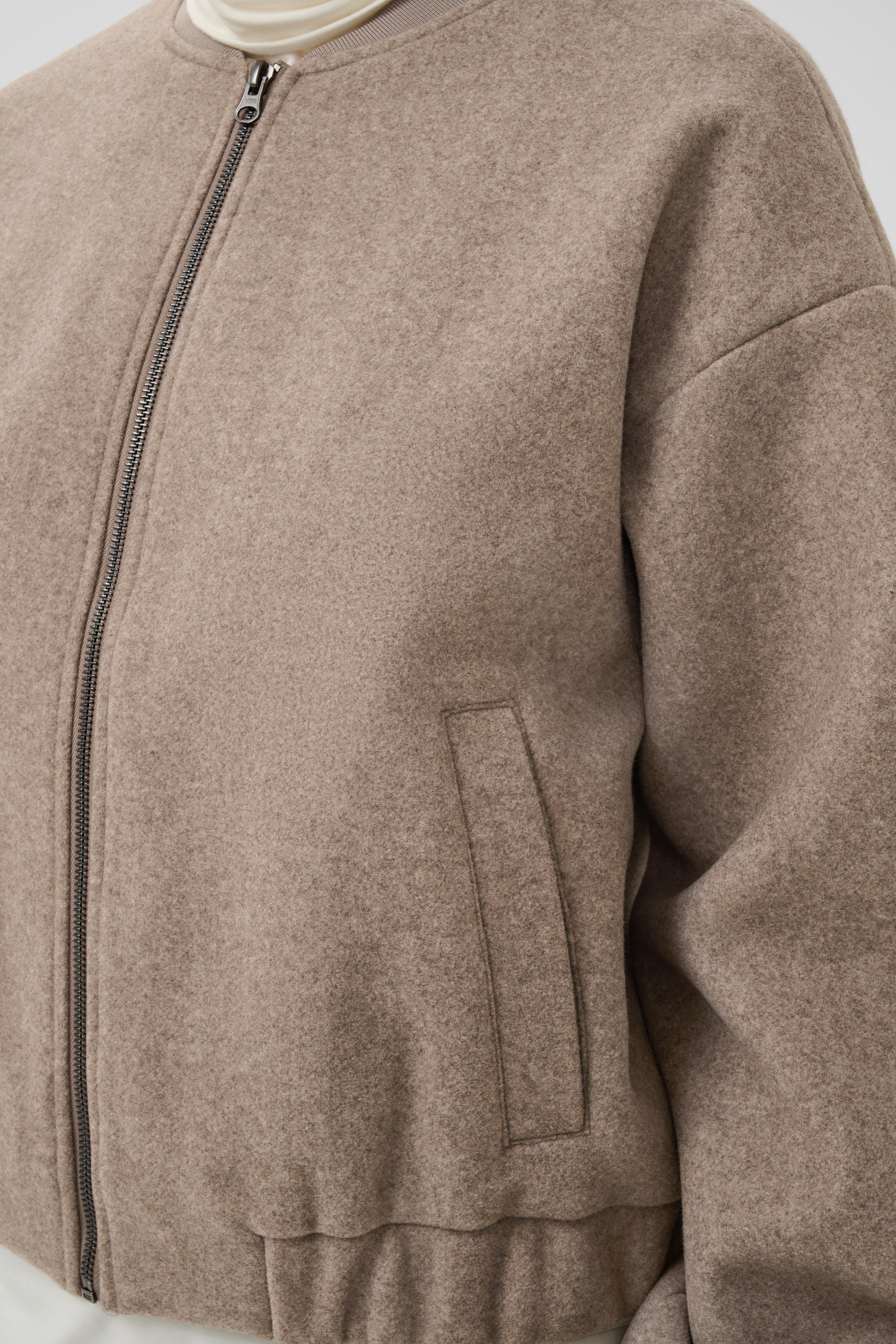 Palona BomberJacket in Cinder Melange