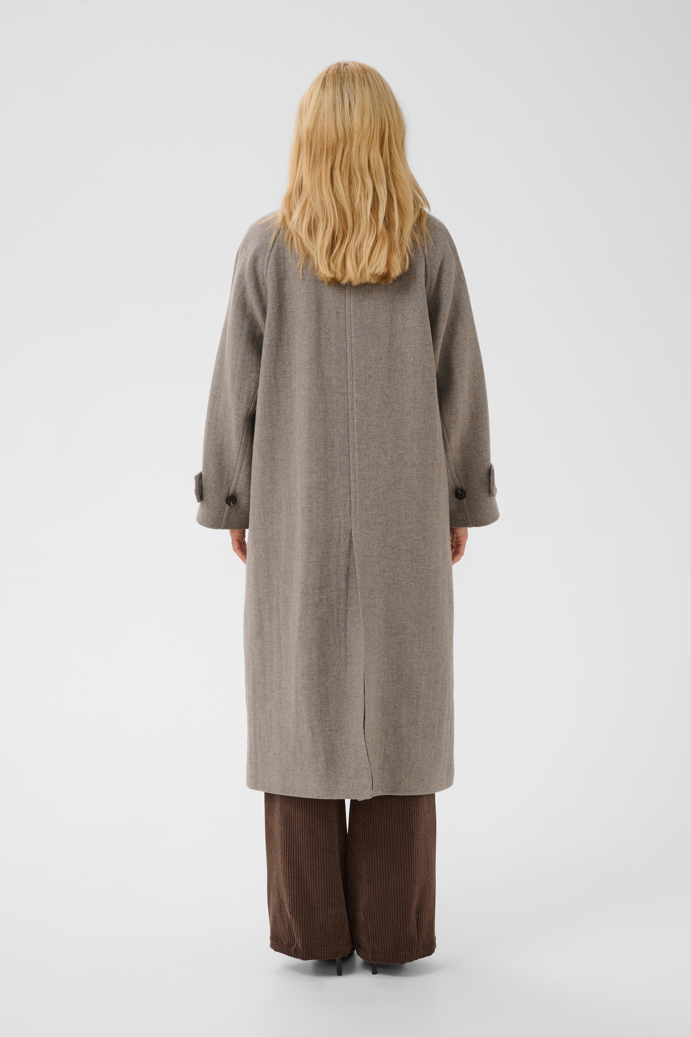 Celica Coat in Dune Melange