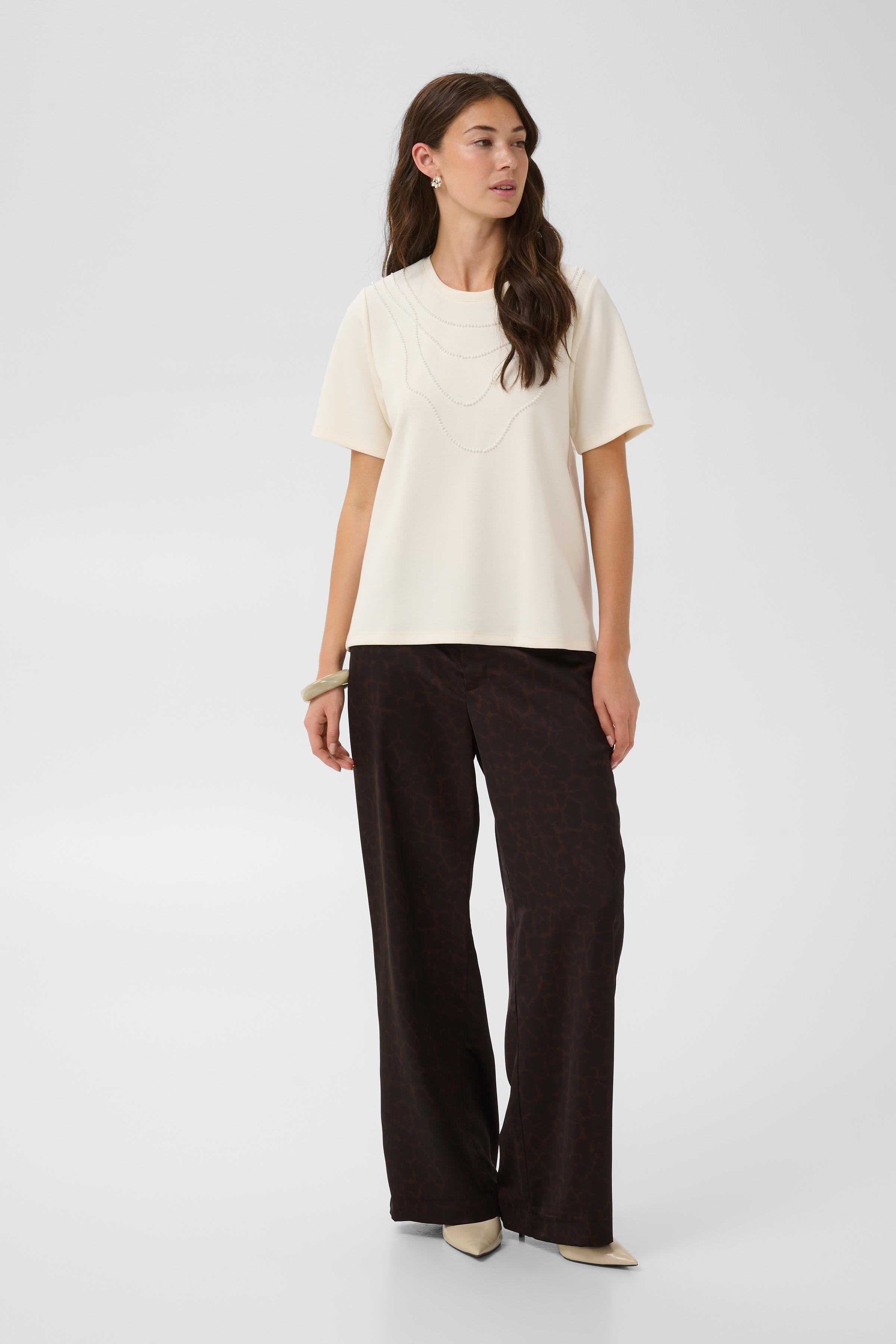 Gry Pants in Brown Leopard