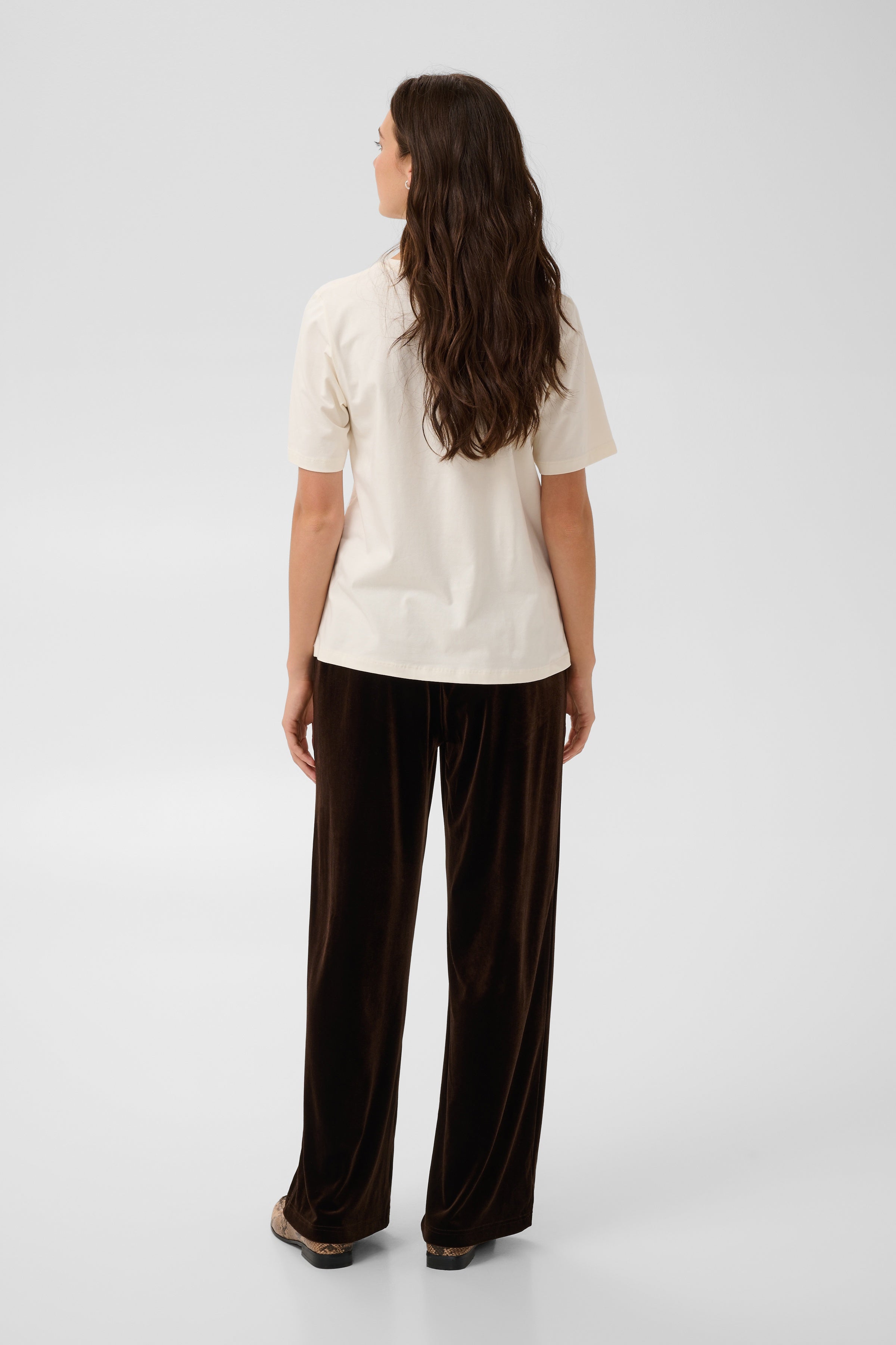 Musa Gith T-Shirt in Gardenia Leopard