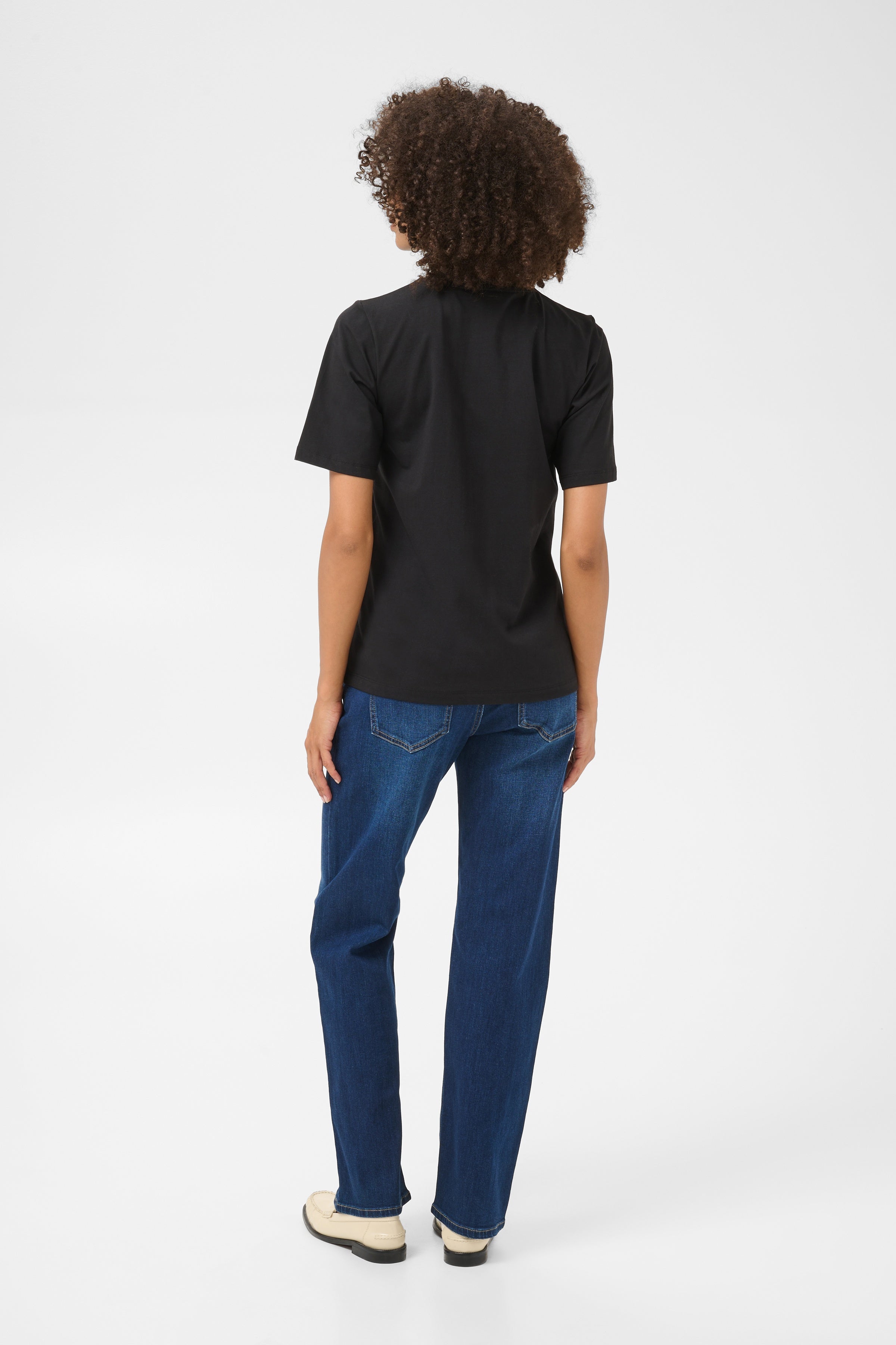 Musa Gith T-Shirt in Black Leopard