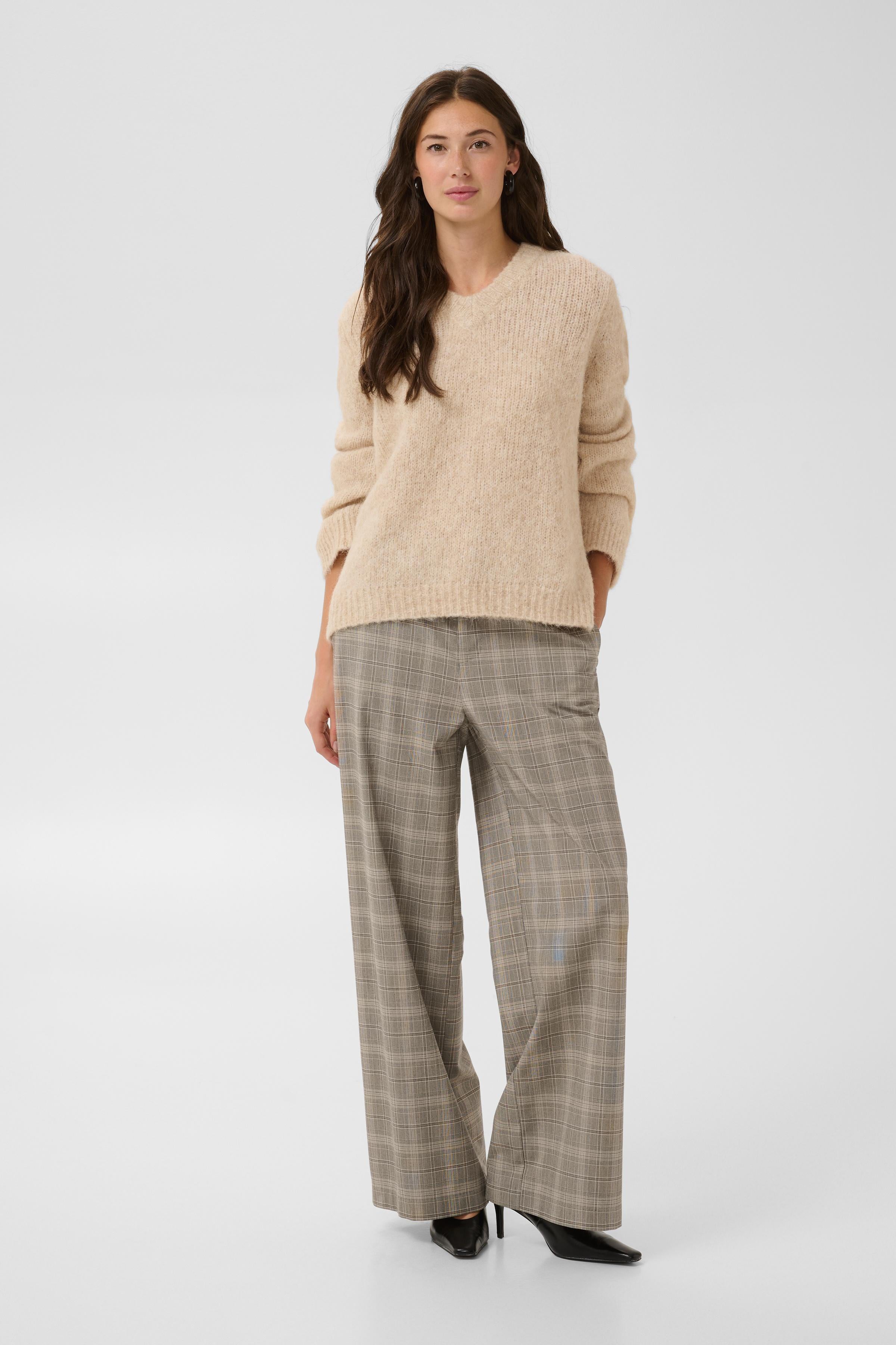 Anthea Pullover in Warm Sand Melange
