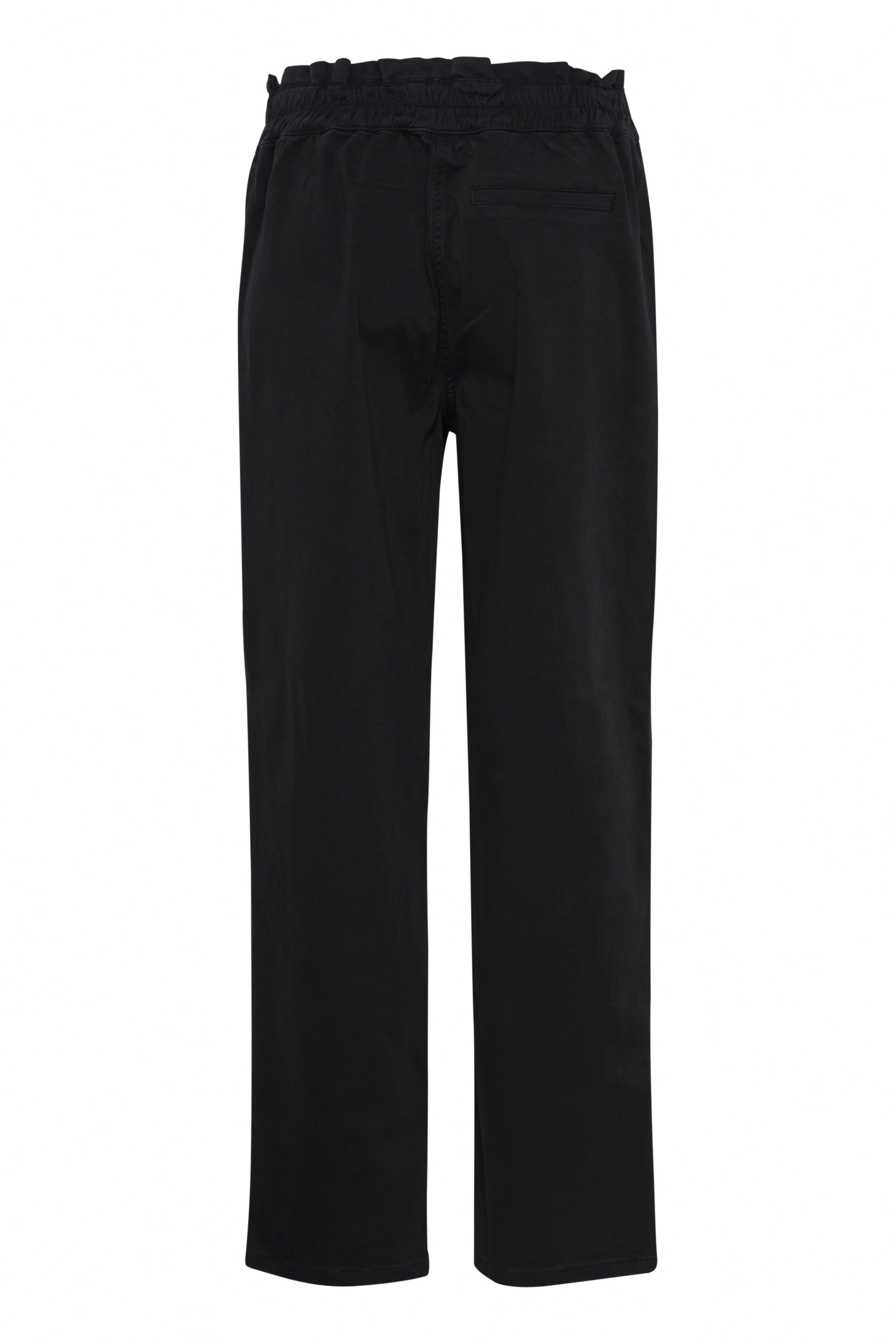 Bonnie High Waist Trouser in Black Beauty