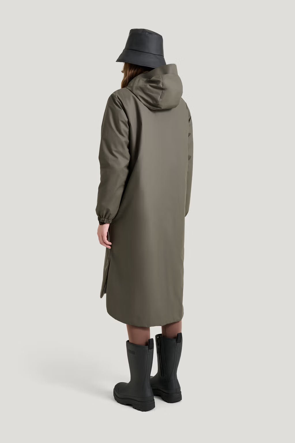 Ruby Raincoat in Grey