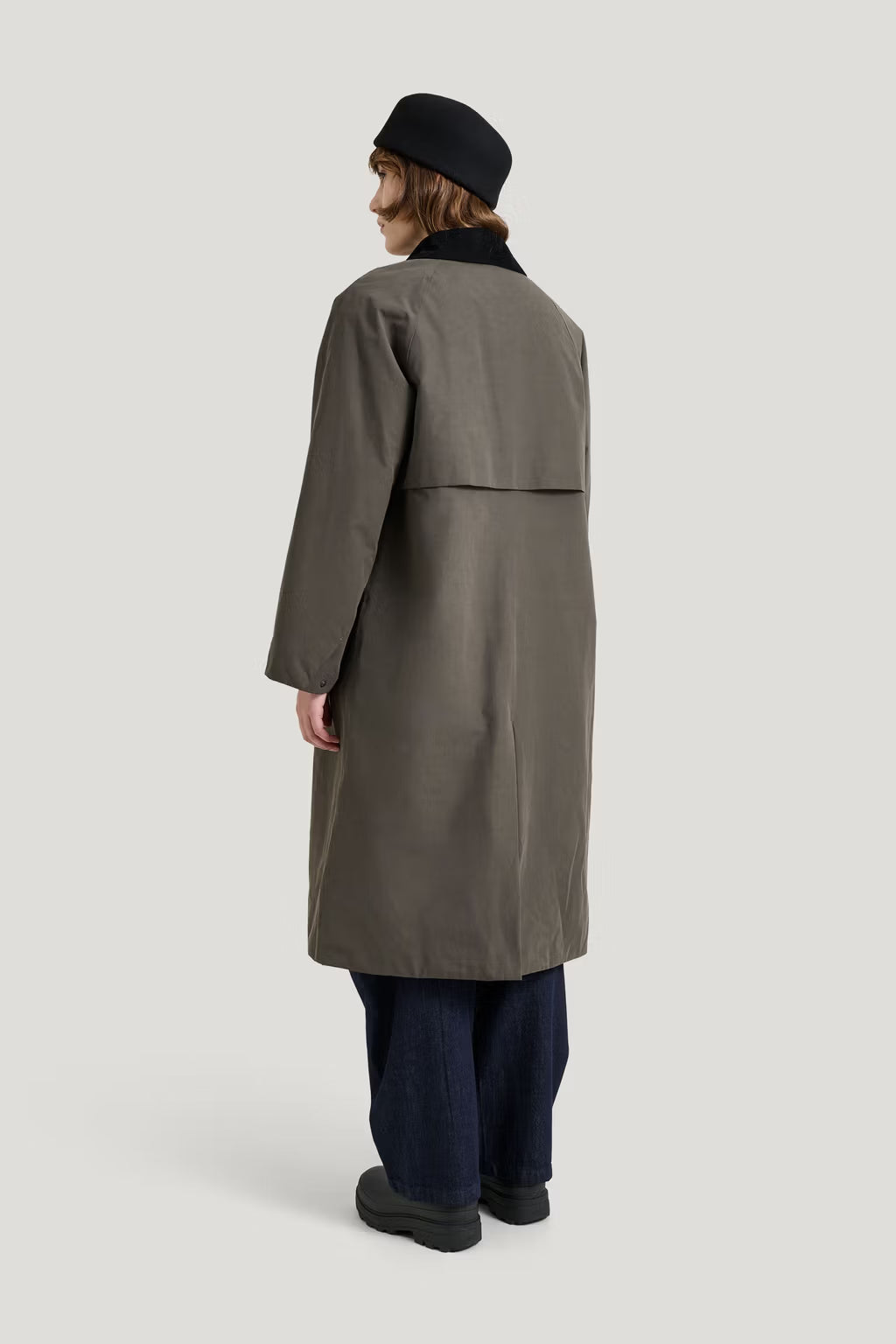 Dawn Coat in Beluga Grey