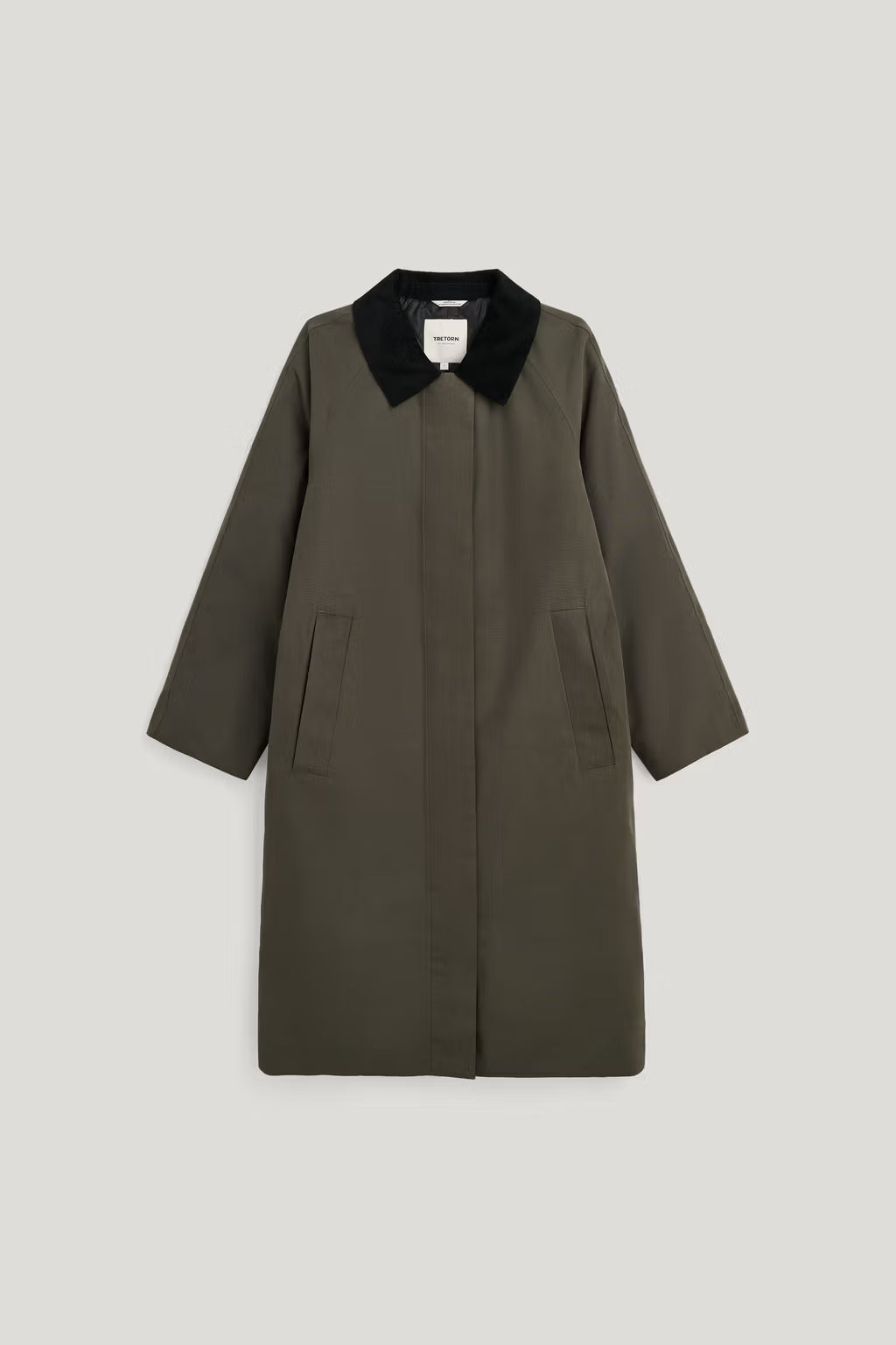 Dawn Coat in Beluga Grey