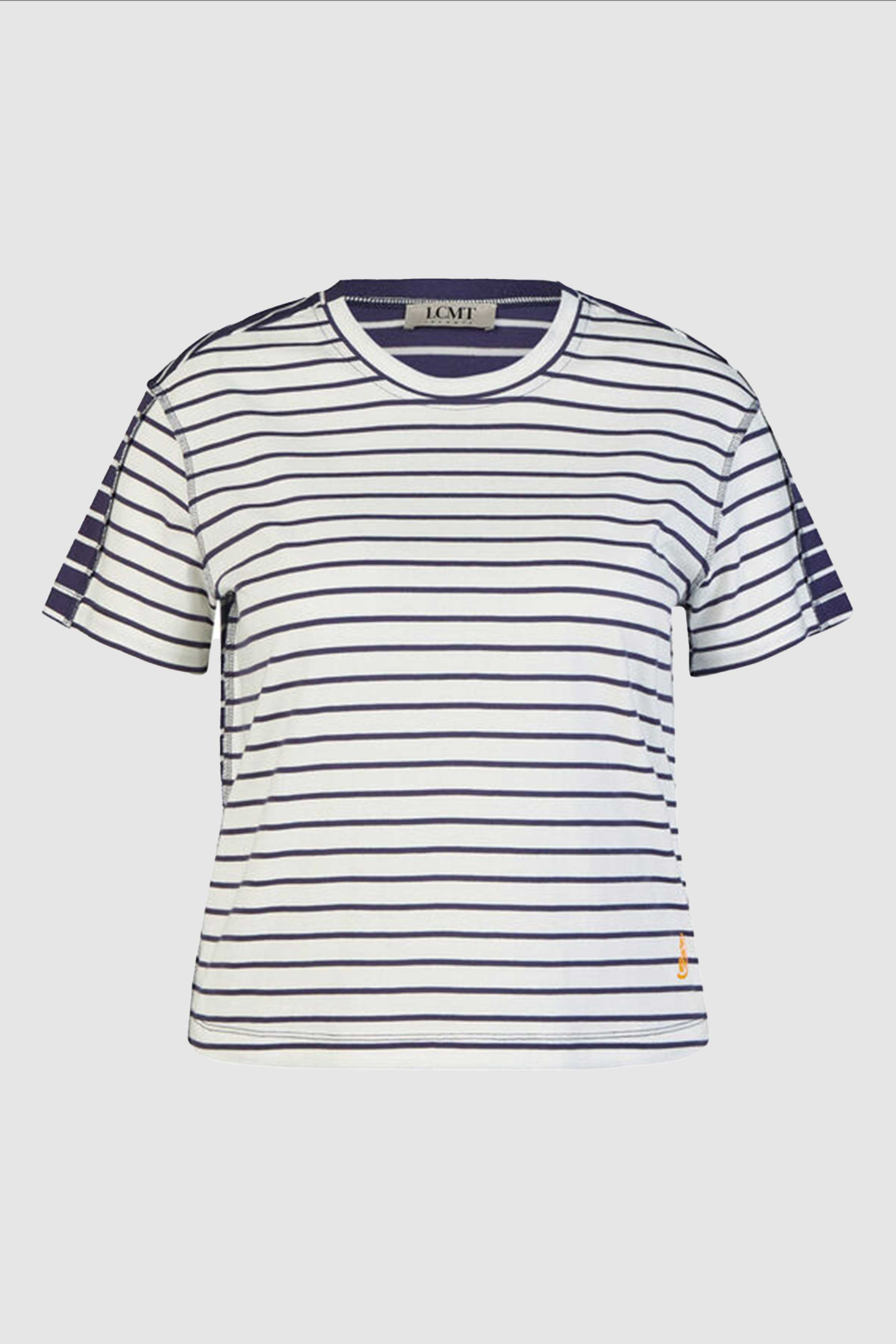 Classic Stripe T-Shirt in Dark Blue