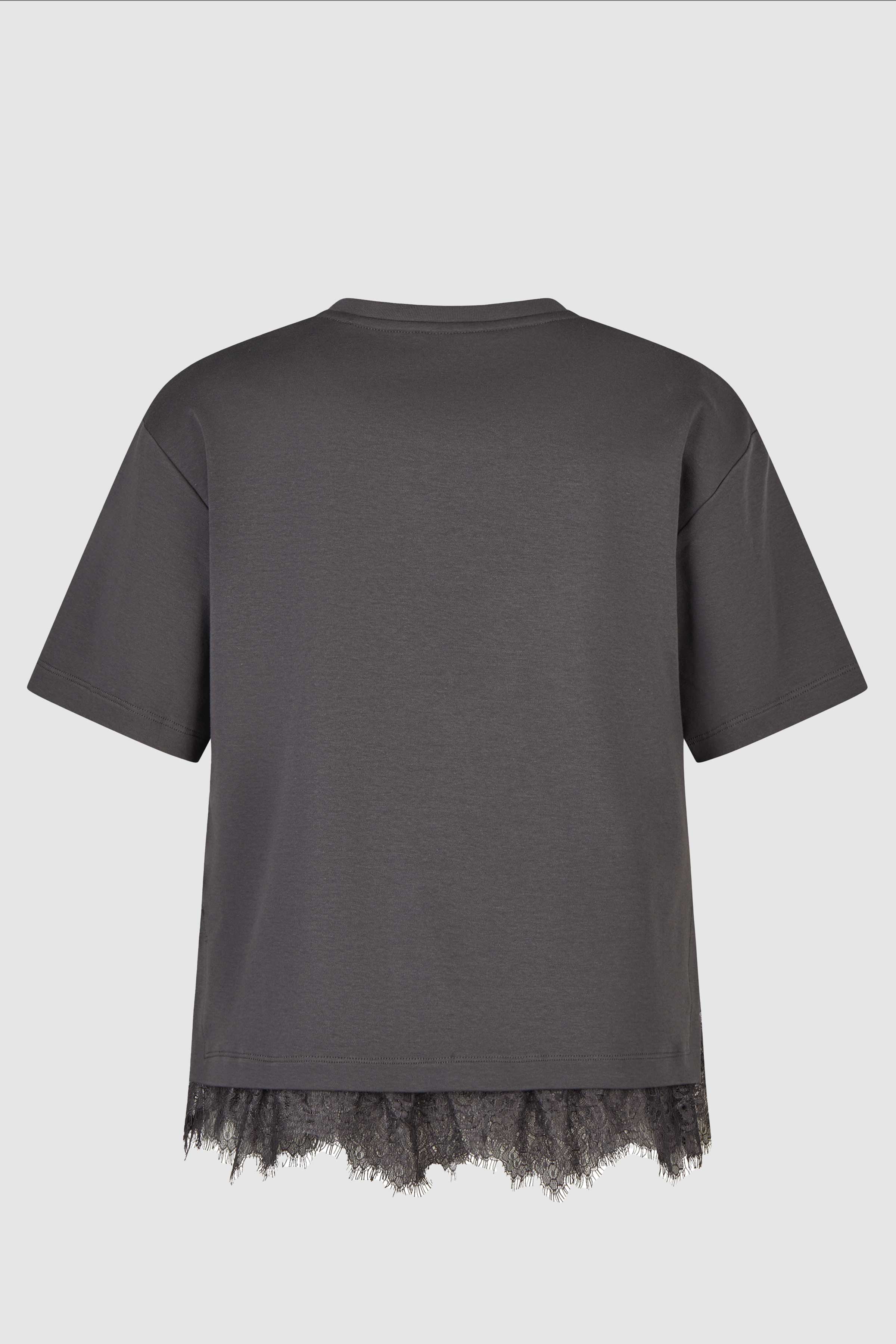 Sweatshirt Top in Platinum