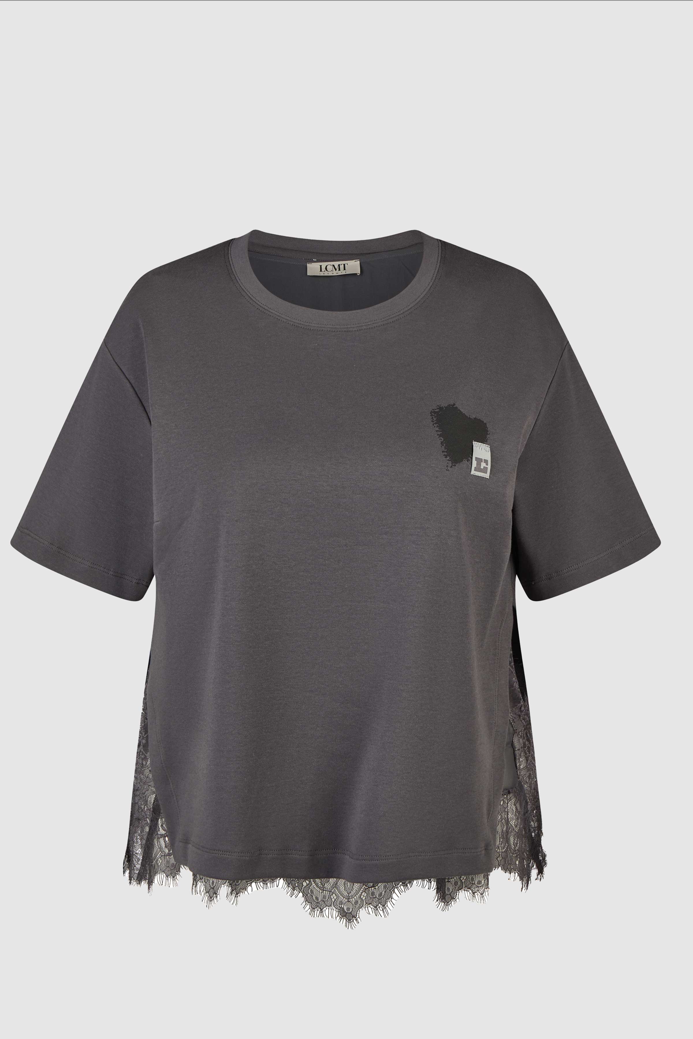 Sweatshirt Top in Platinum