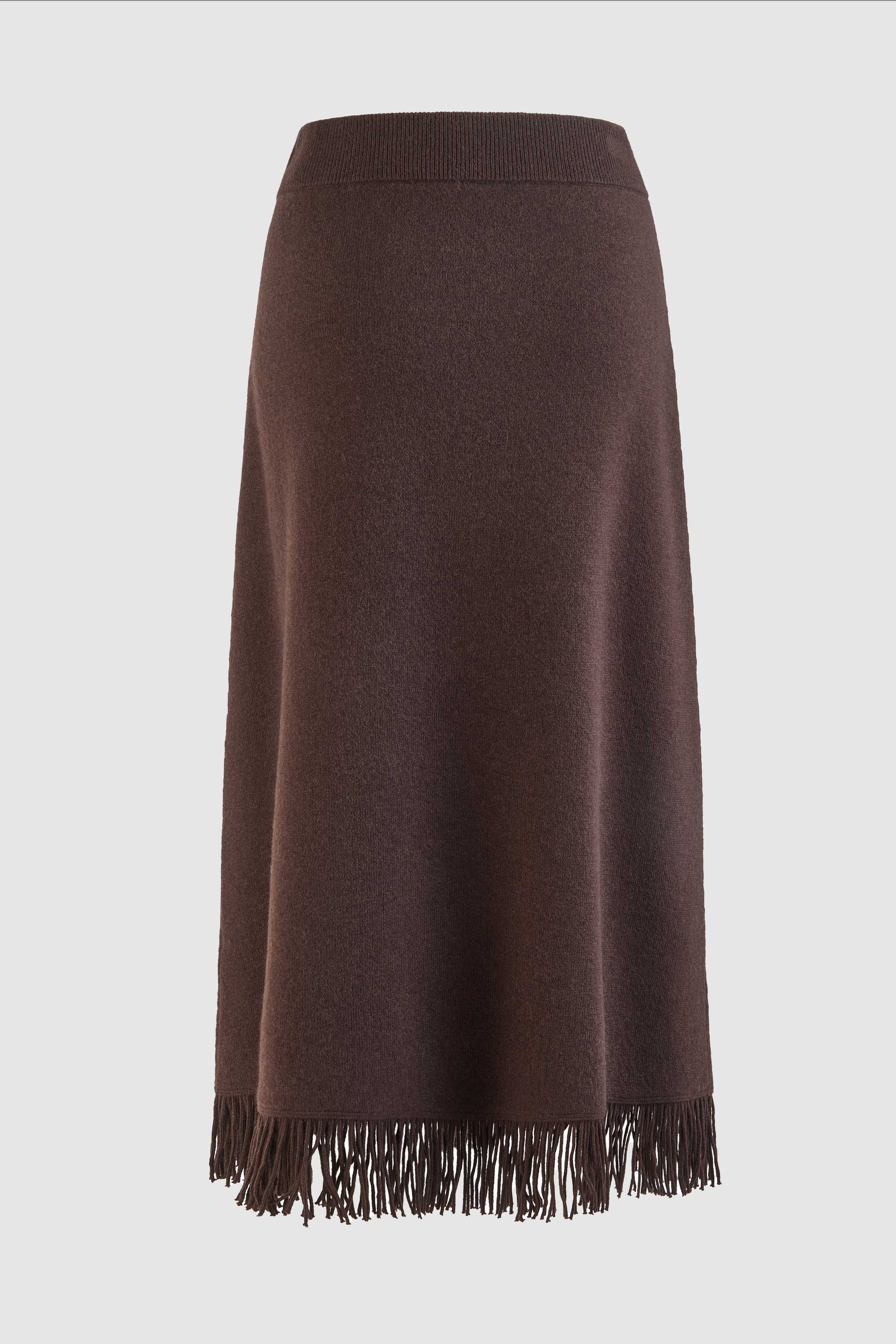 Knit Skirt in Expresso