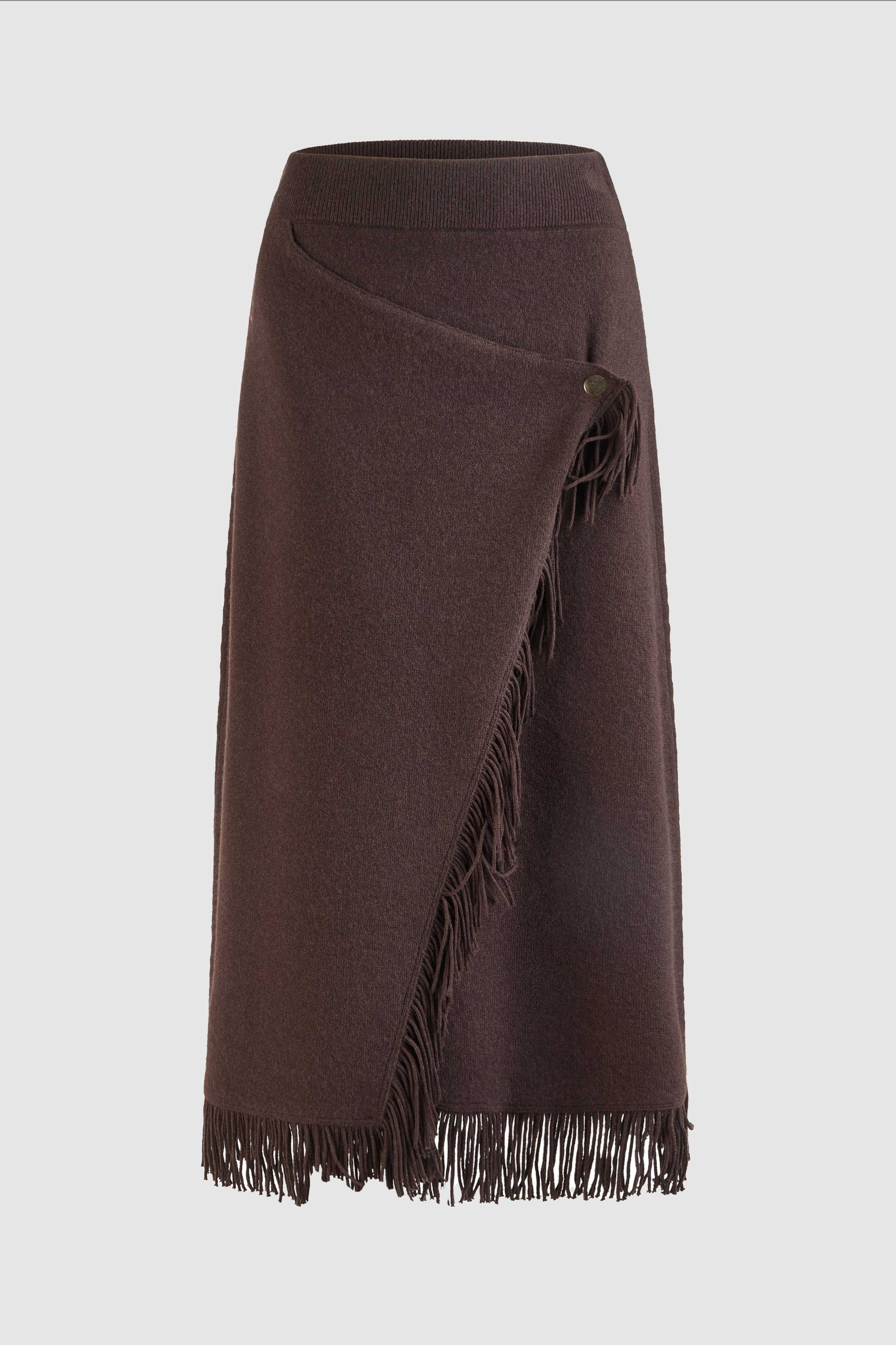 Knit Skirt in Expresso