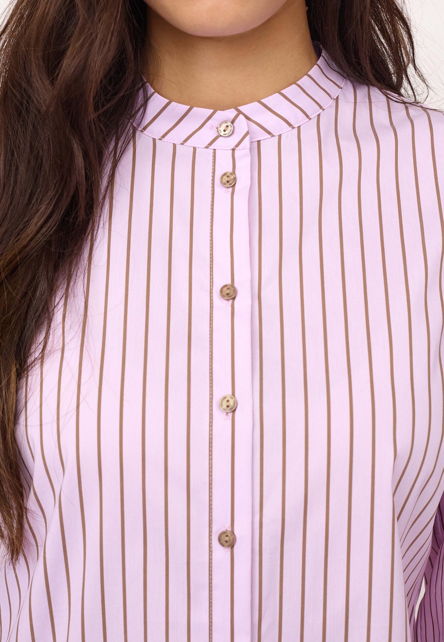 SigridCC Stripe Shirt in Rosebloom
