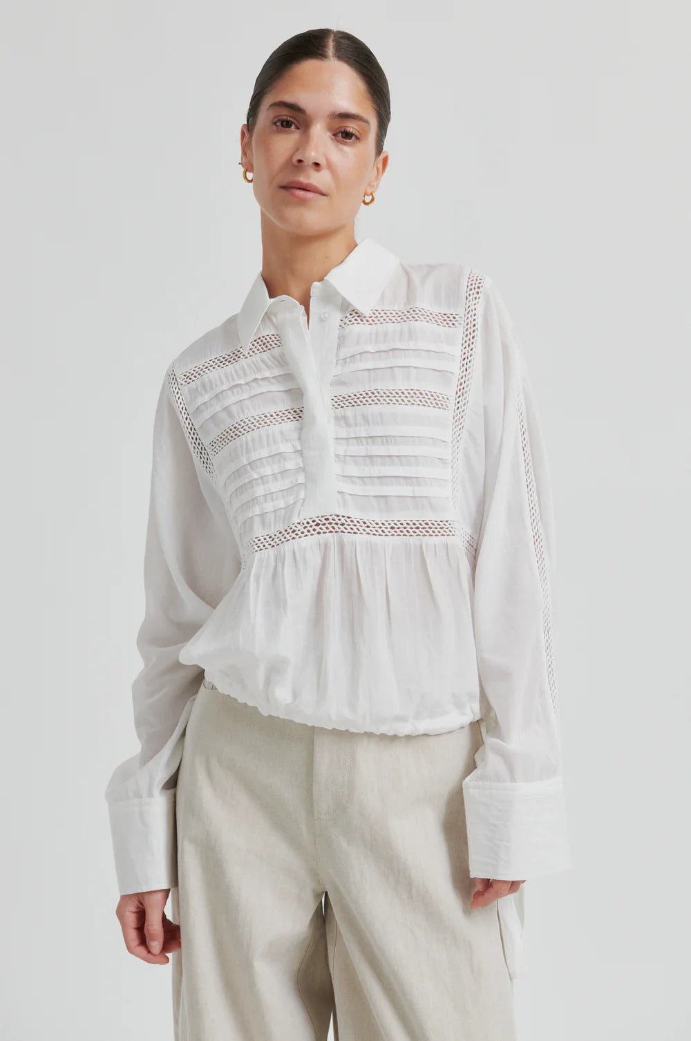 Martha Blouse in White
